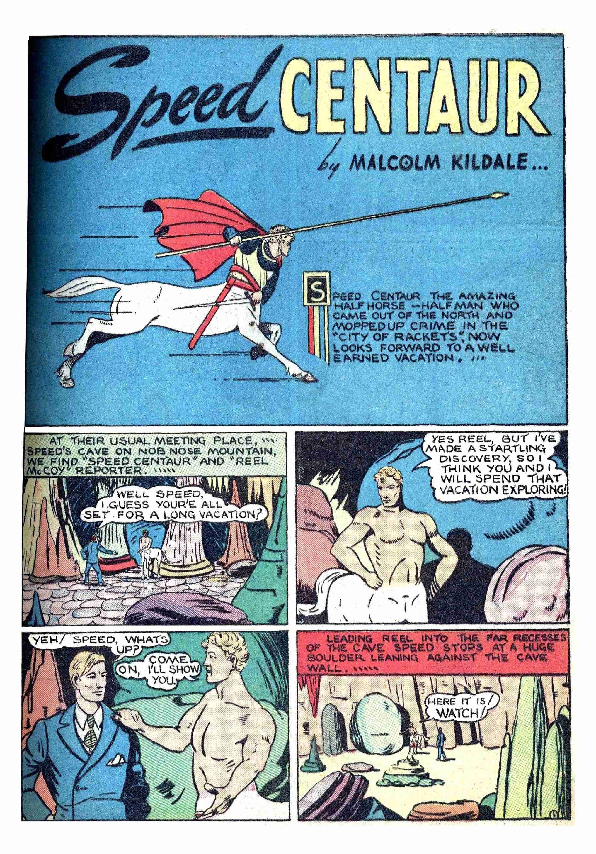 Read online Amazing Mystery Funnies comic -  Issue #16 - 41