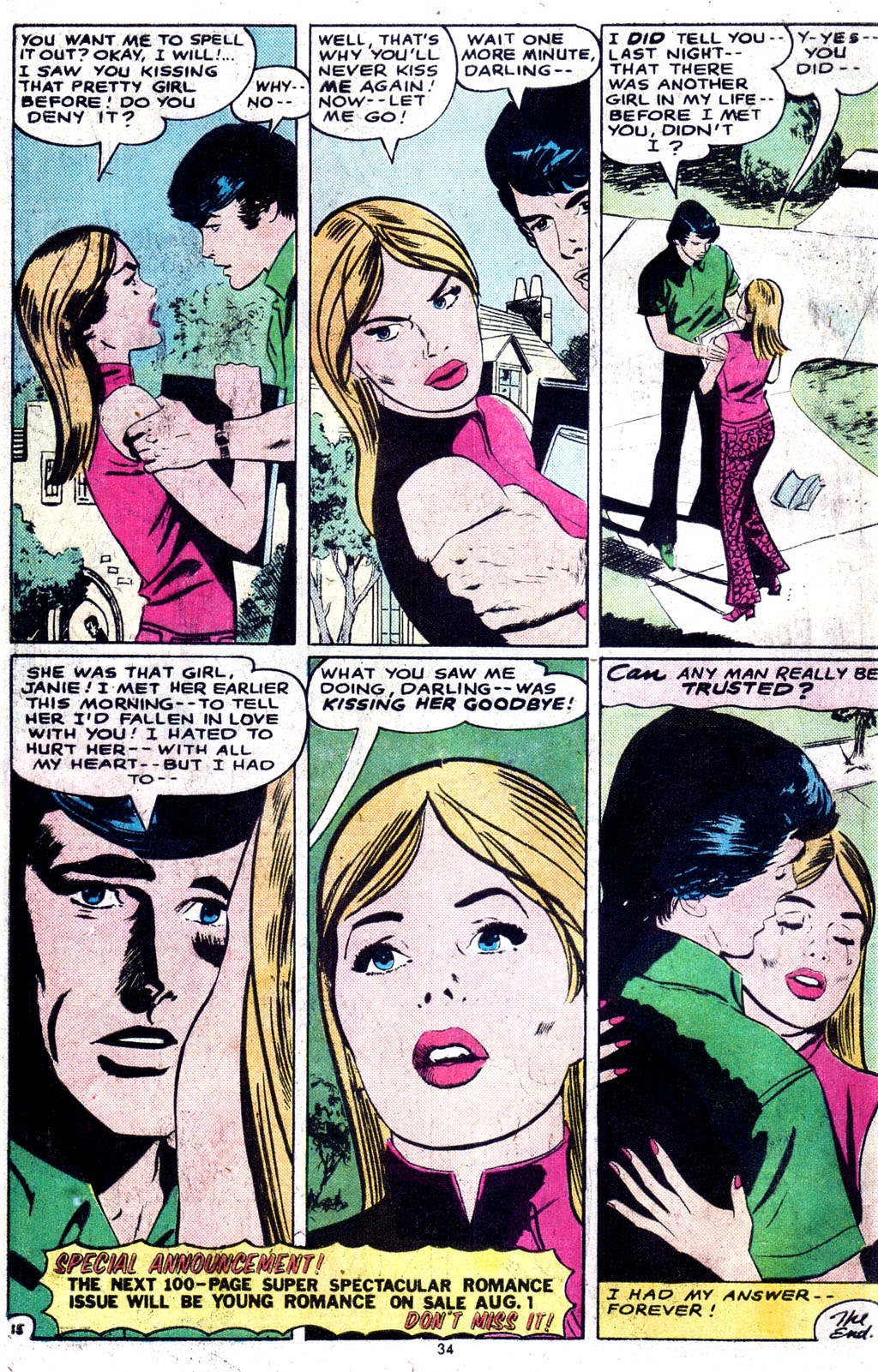 Read online Young Love (1963) comic -  Issue #112 - 34