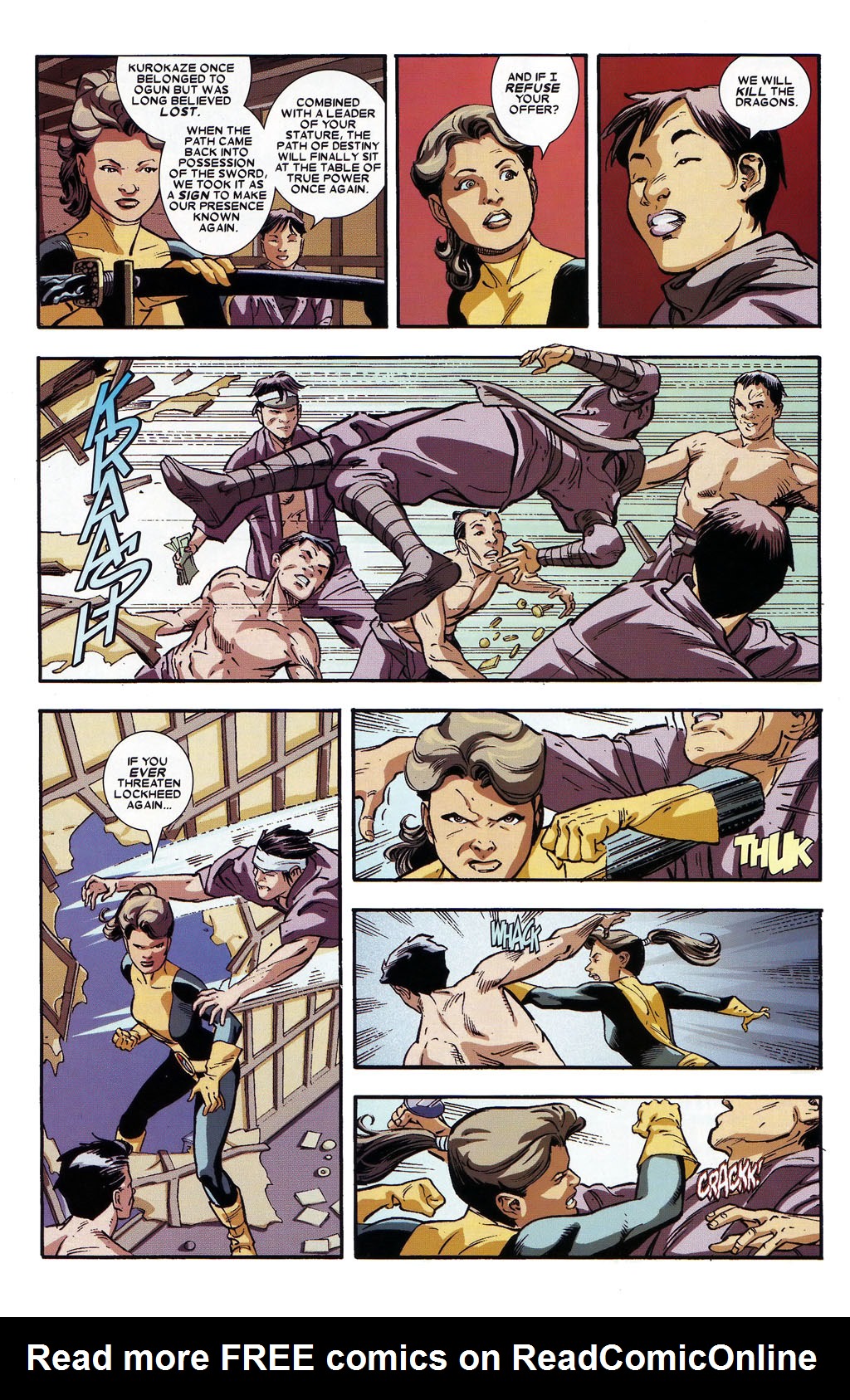Read online X-Men: Kitty Pryde - Shadow & Flame comic -  Issue #4 - 6