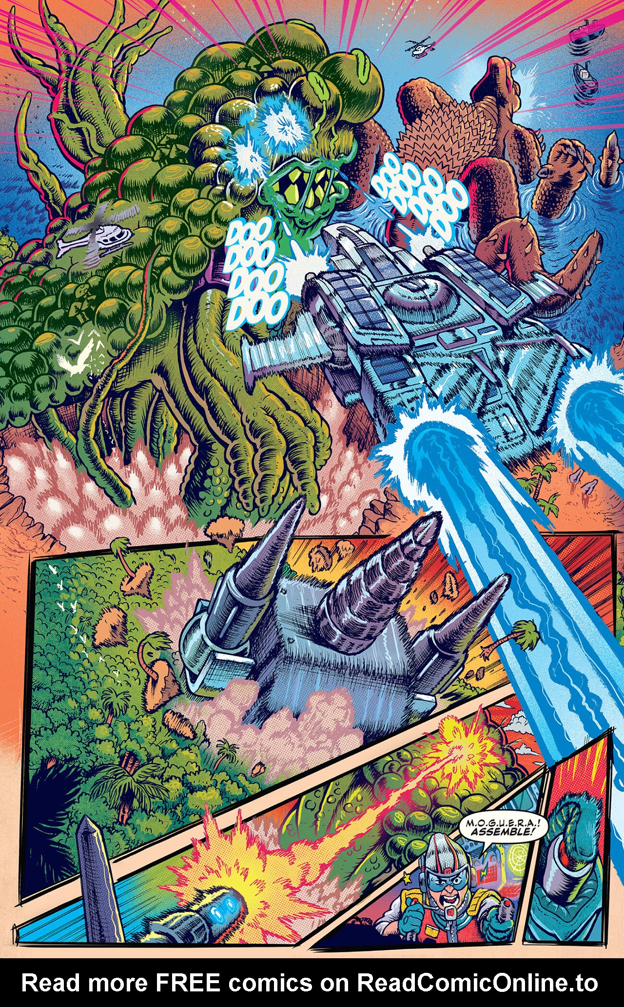 Read online Godzilla: War for Humanity comic -  Issue #2 - 11