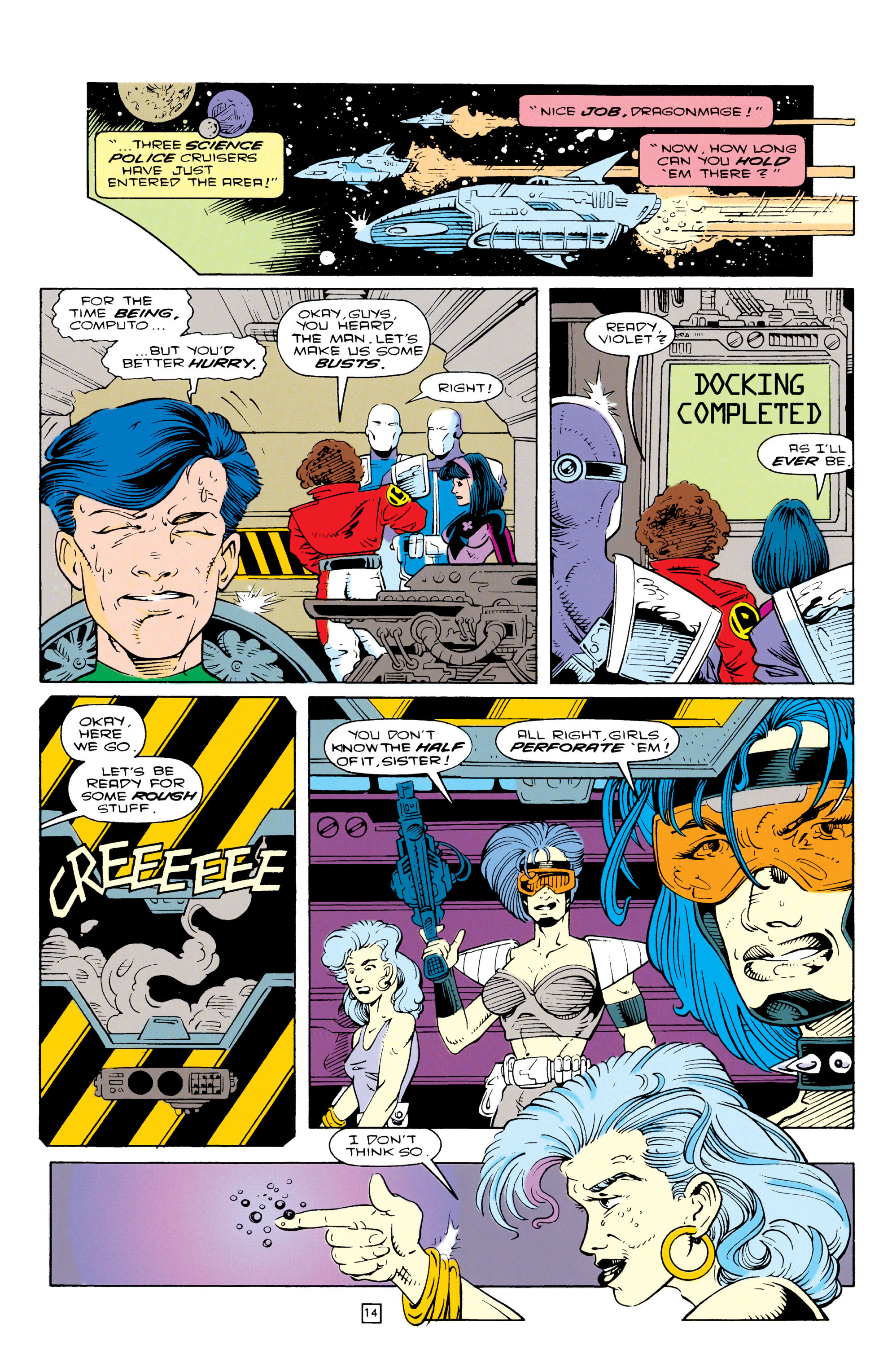 Read online Legionnaires comic -  Issue #14 - 15