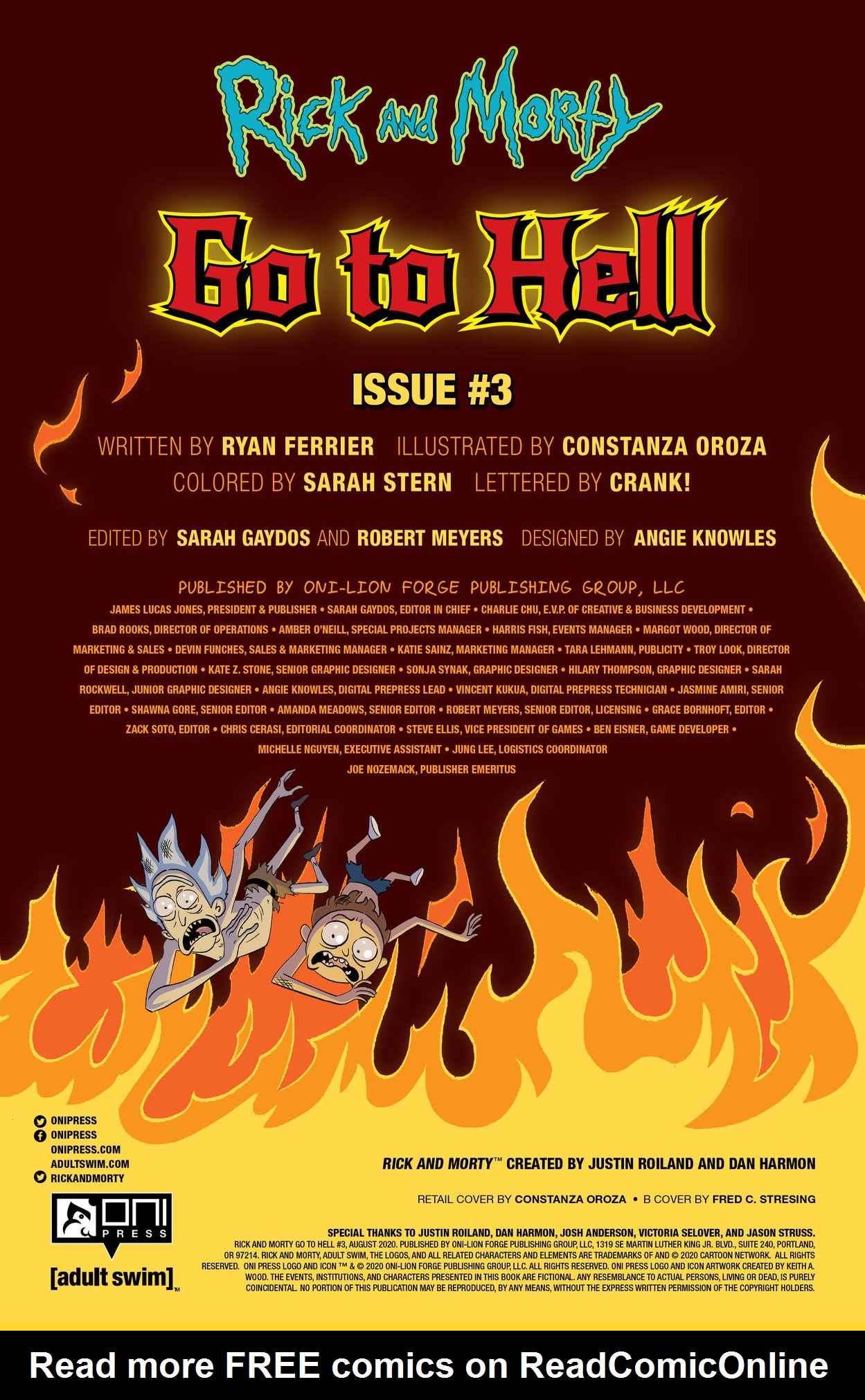 Read online Rick and Morty: Go to Hell comic -  Issue #3 - 2