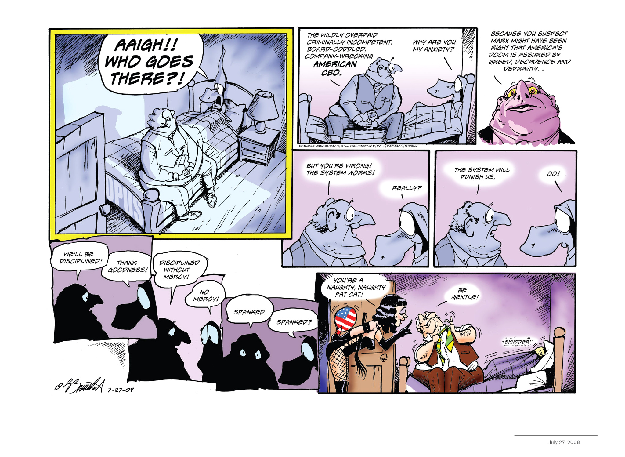 Read online Opus Complete Sunday Strips From 2003-2008 comic -  Issue # TPB (Part 3) - 54