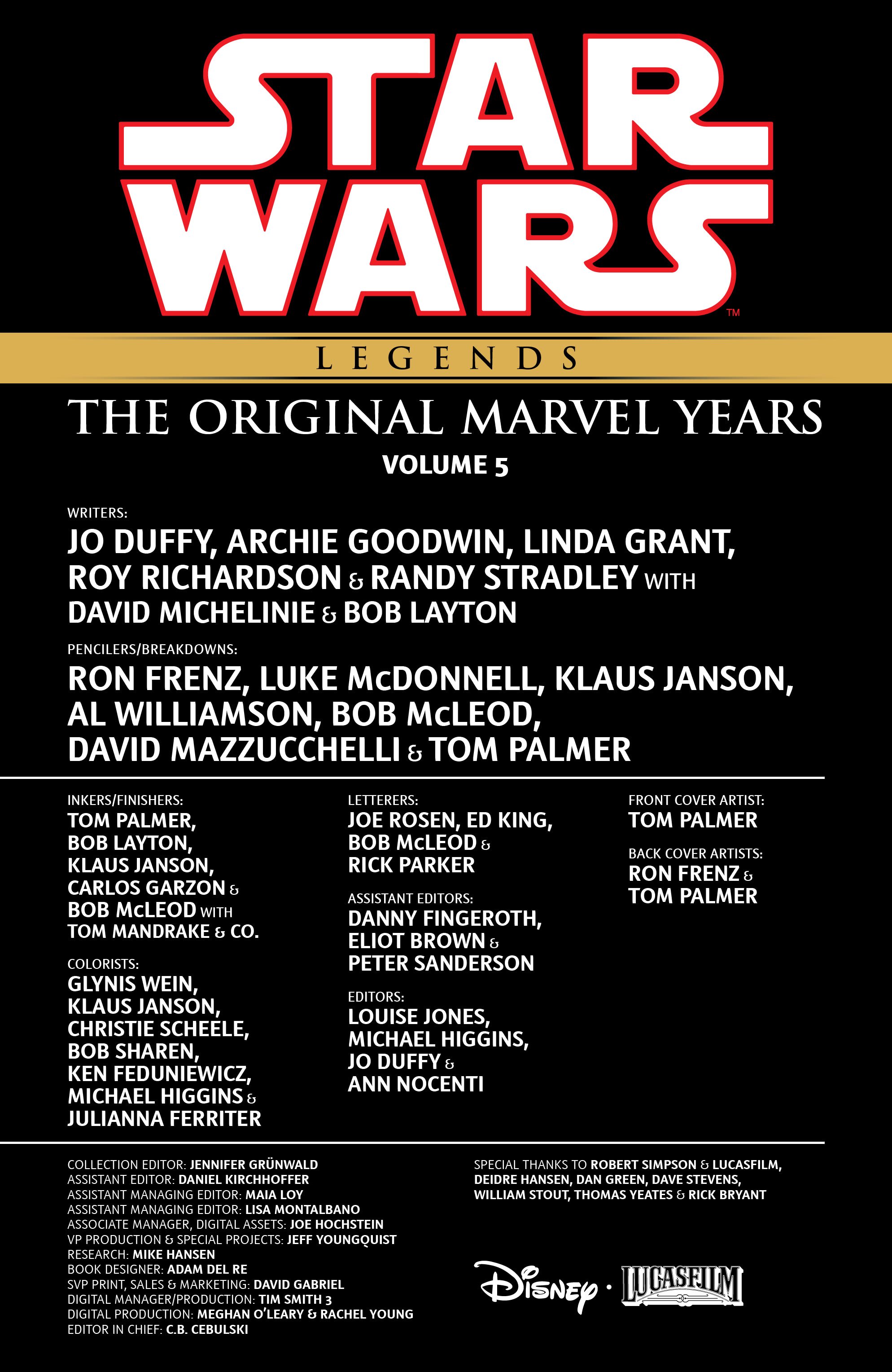 Read online Star Wars Legends: The Original Marvel Years - Epic Collection comic -  Issue # TPB 5 (Part 1) - 2
