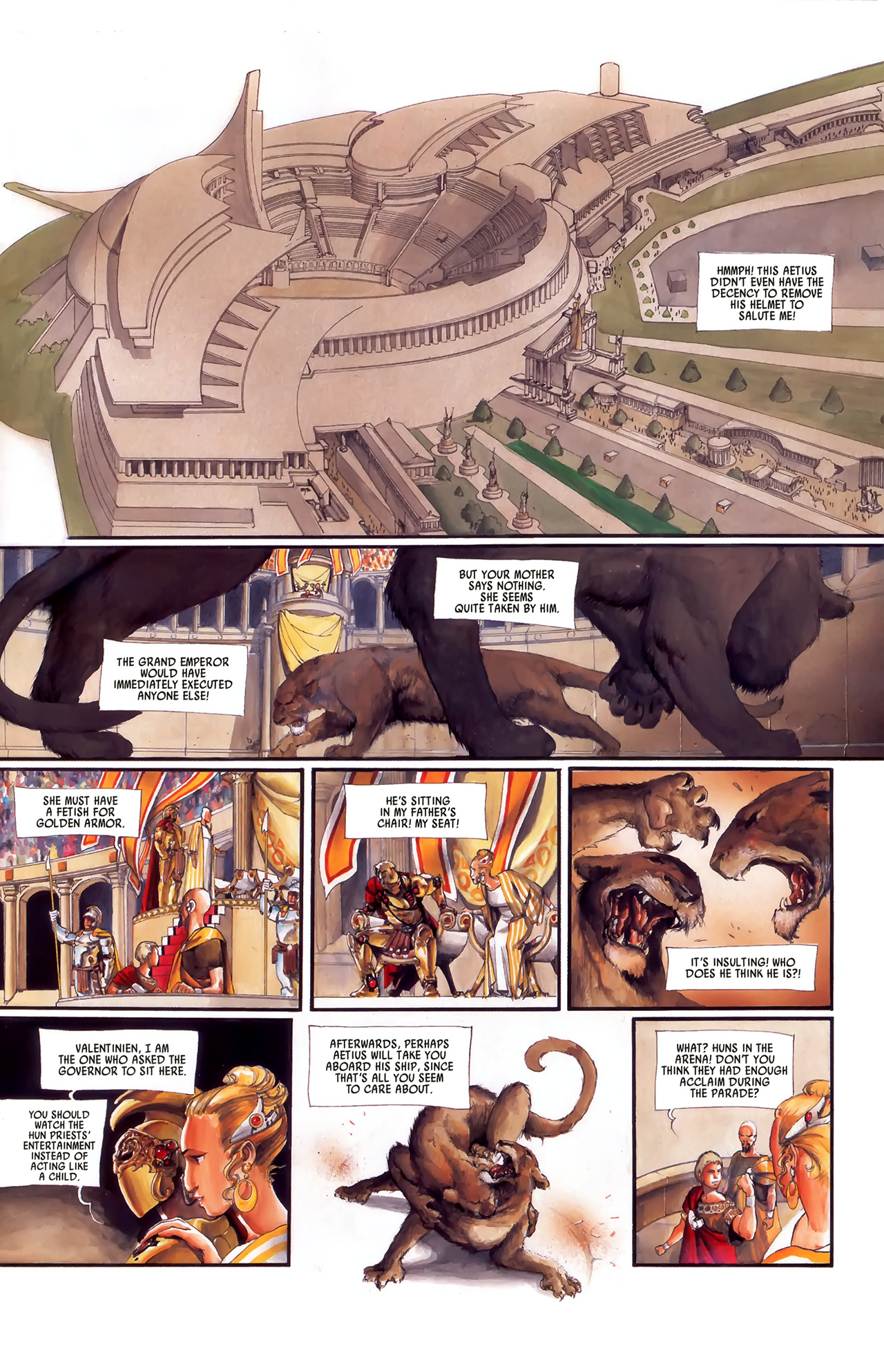 Read online Scourge of the Gods comic -  Issue #3 - 19