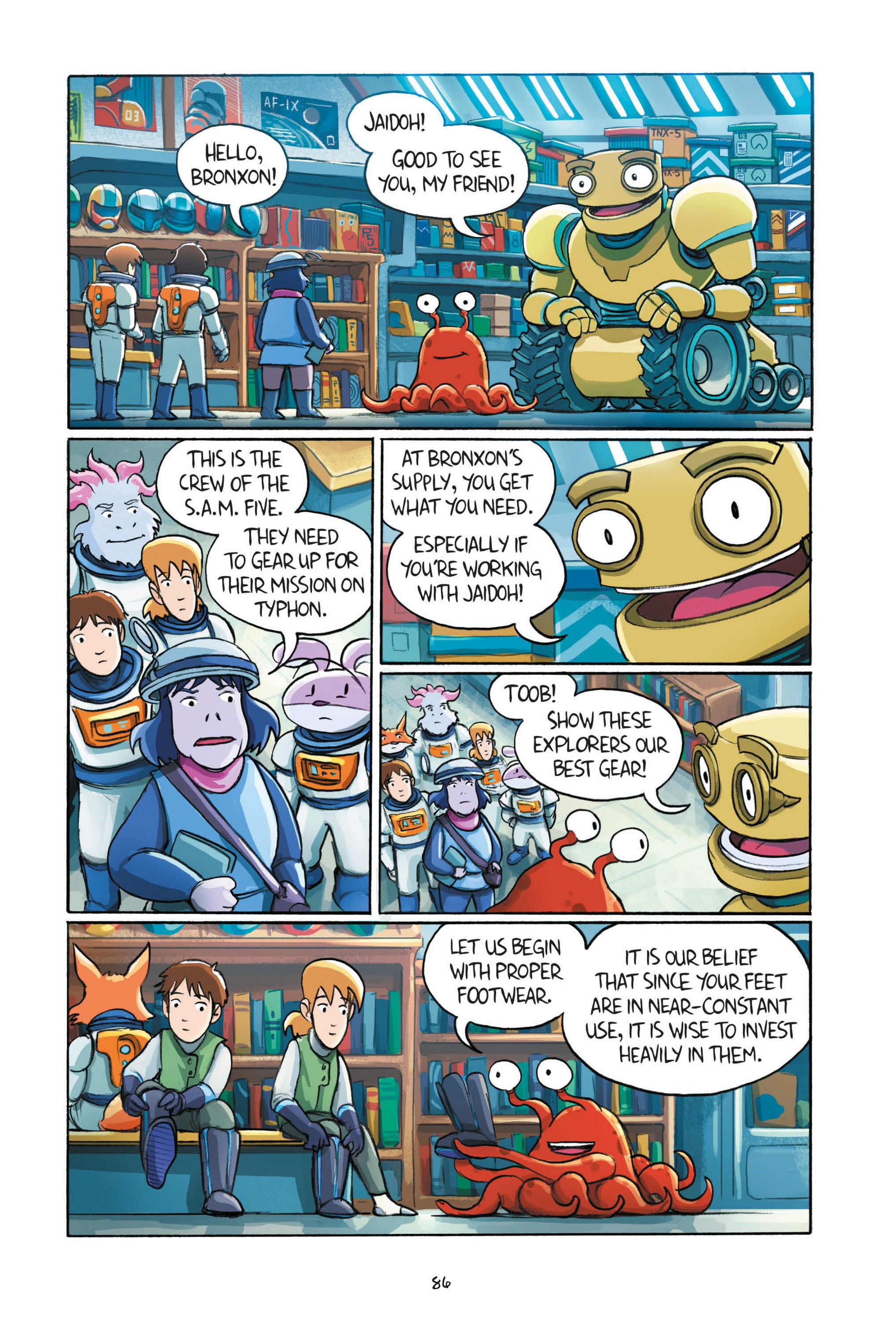 Read online Amulet comic -  Issue #8 - 87