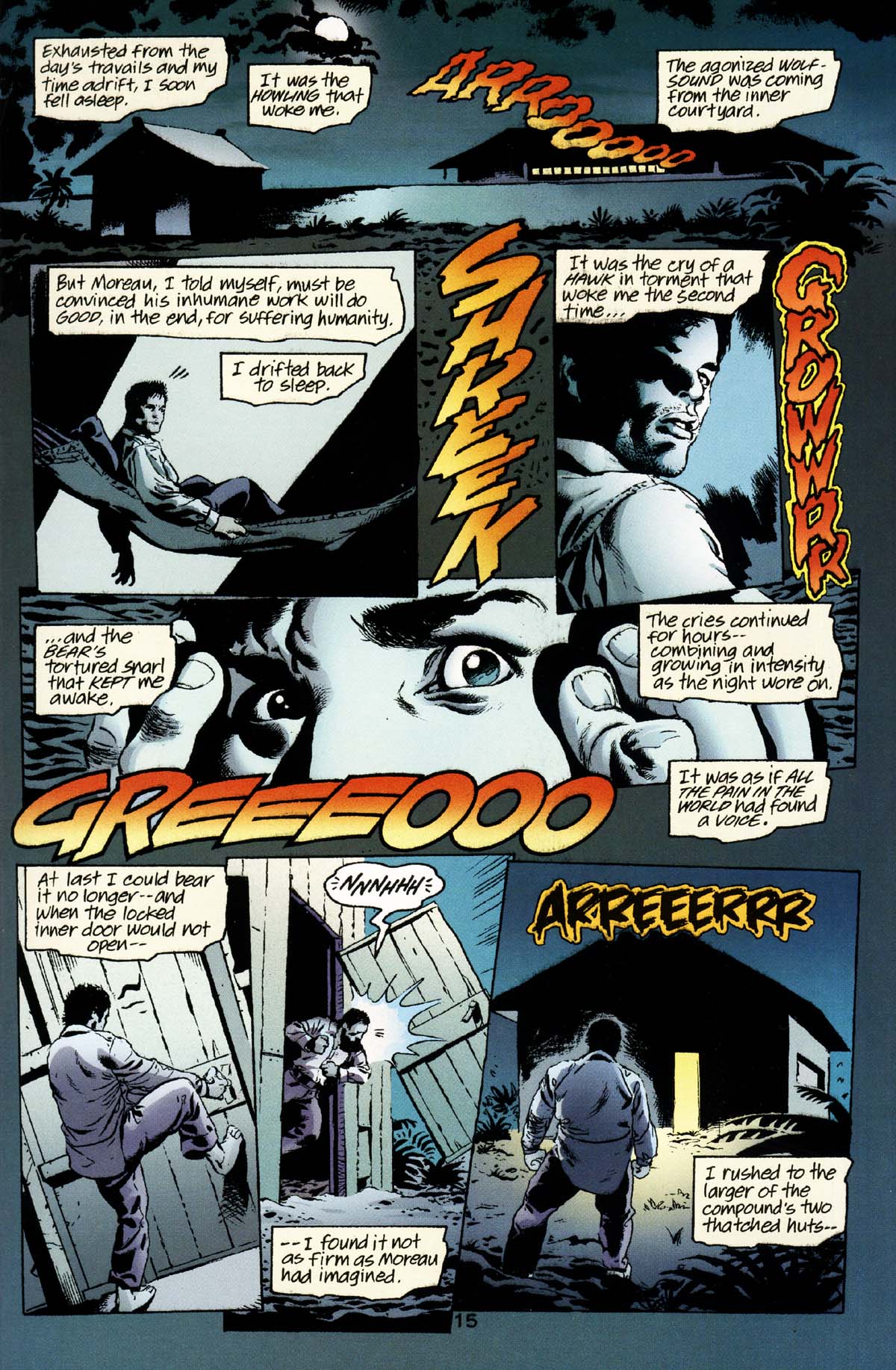 Read online JLA: The Island of Doctor Moreau comic -  Issue # Full - 17