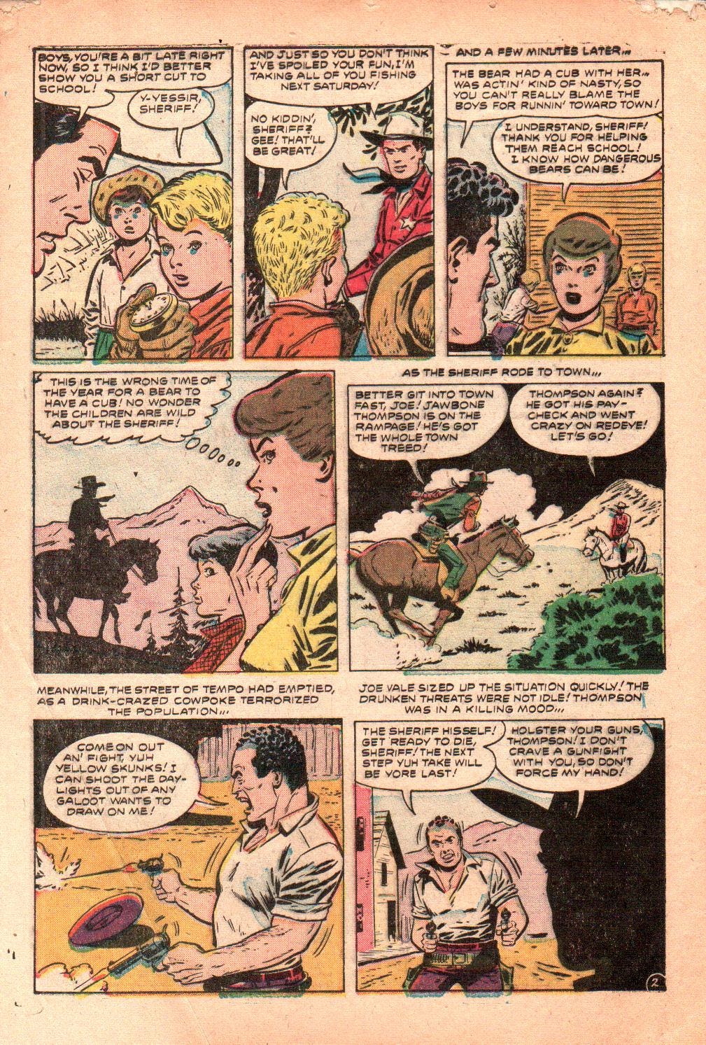 Read online Outlaw Fighters comic -  Issue #3 - 4