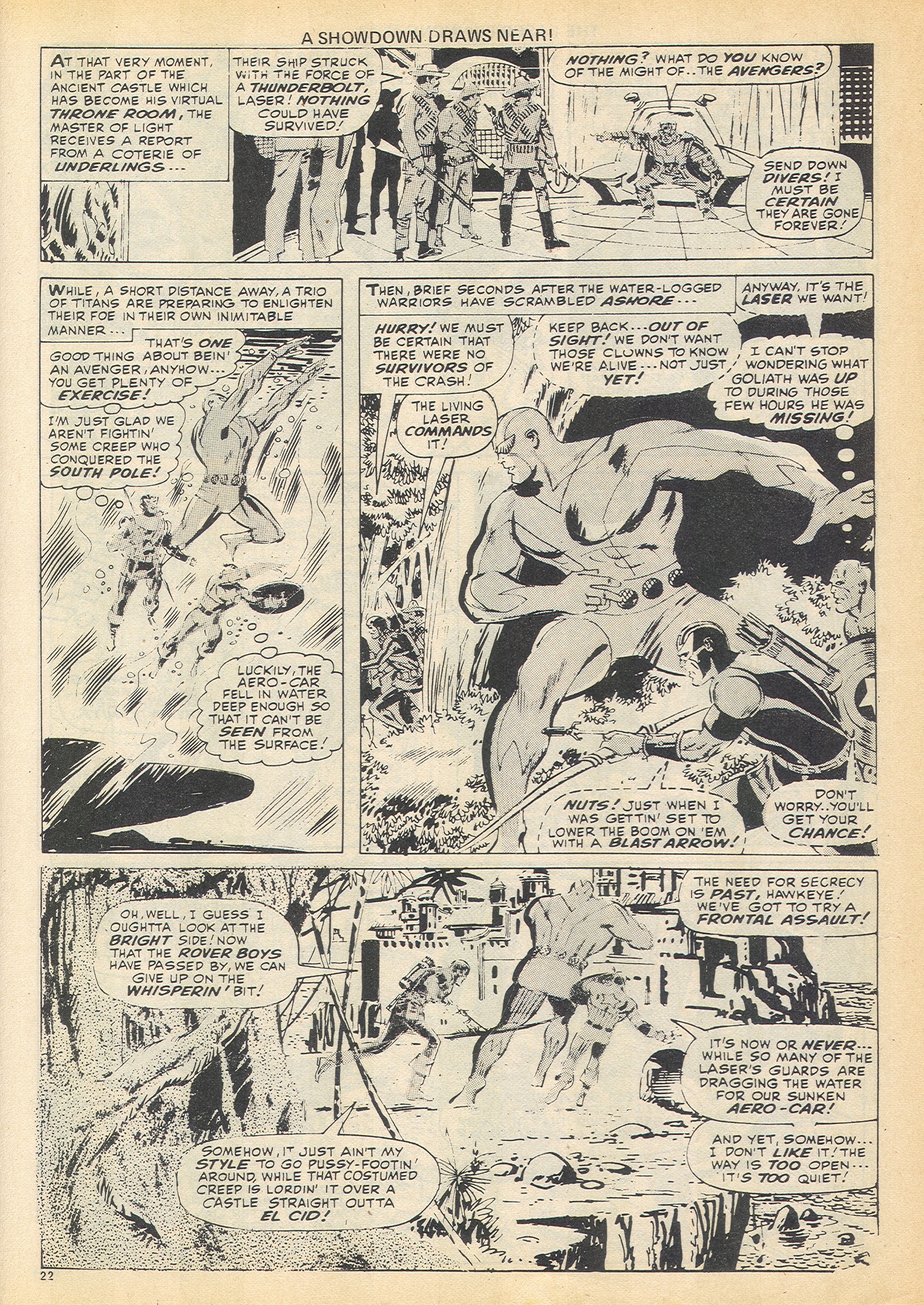 Read online The Avengers (1973) comic -  Issue #36 - 22