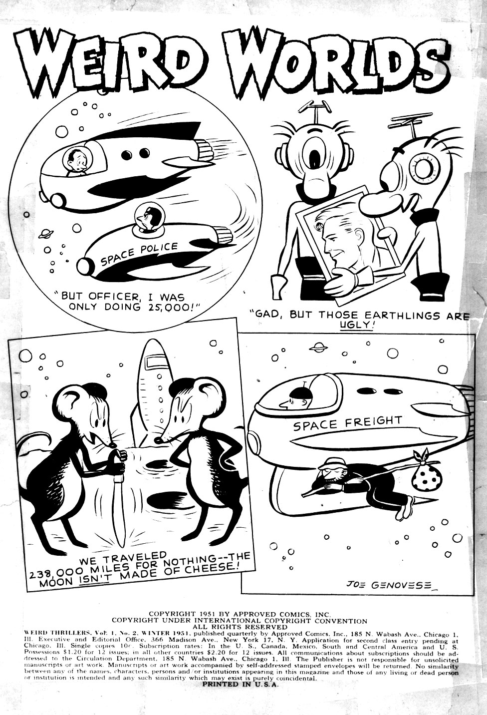 Read online Weird Thrillers comic -  Issue #2 - 2