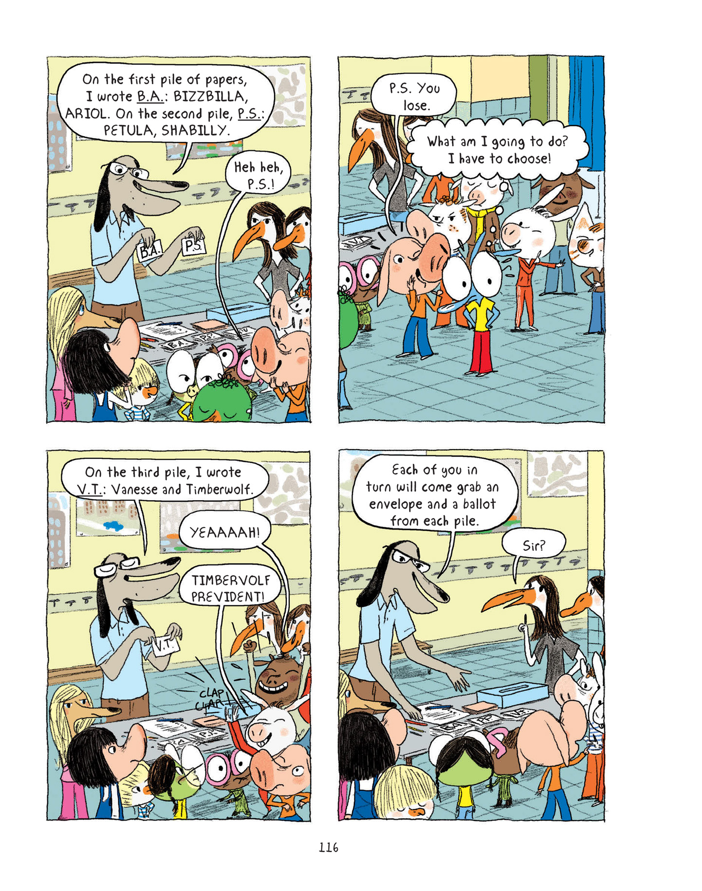 Read online Ariol comic -  Issue # TPB 6 - 117