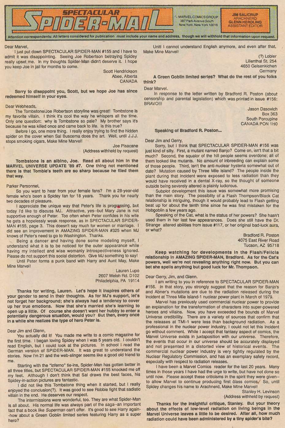 Read online The Spectacular Spider-Man (1976) comic -  Issue #160 - 25