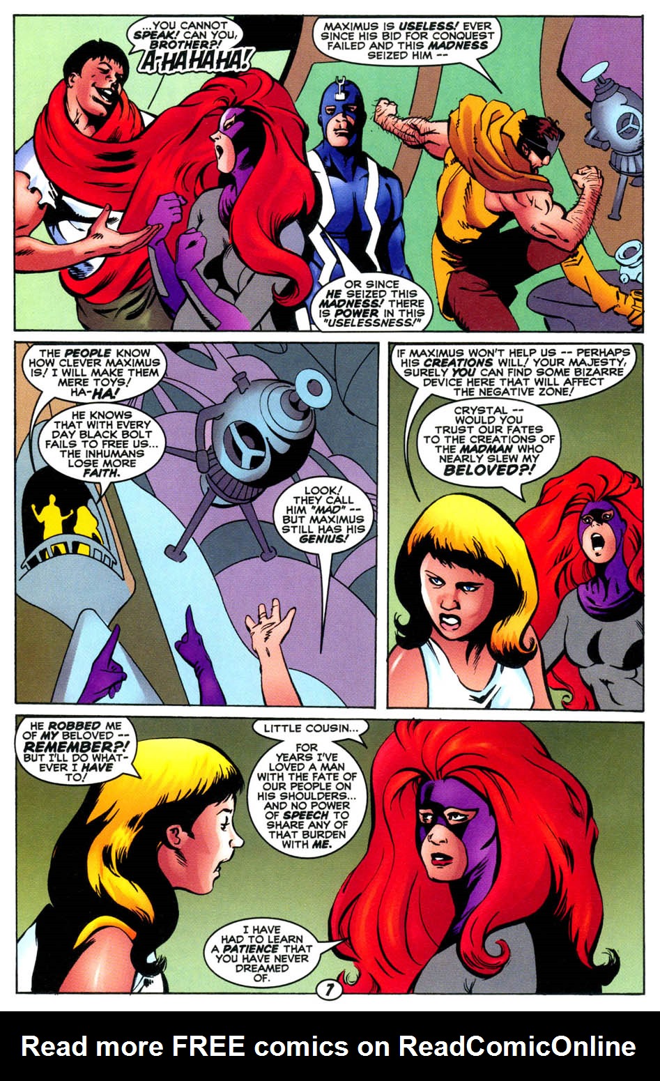 Read online Fantastic Four: Fireworks comic -  Issue #3 - 8
