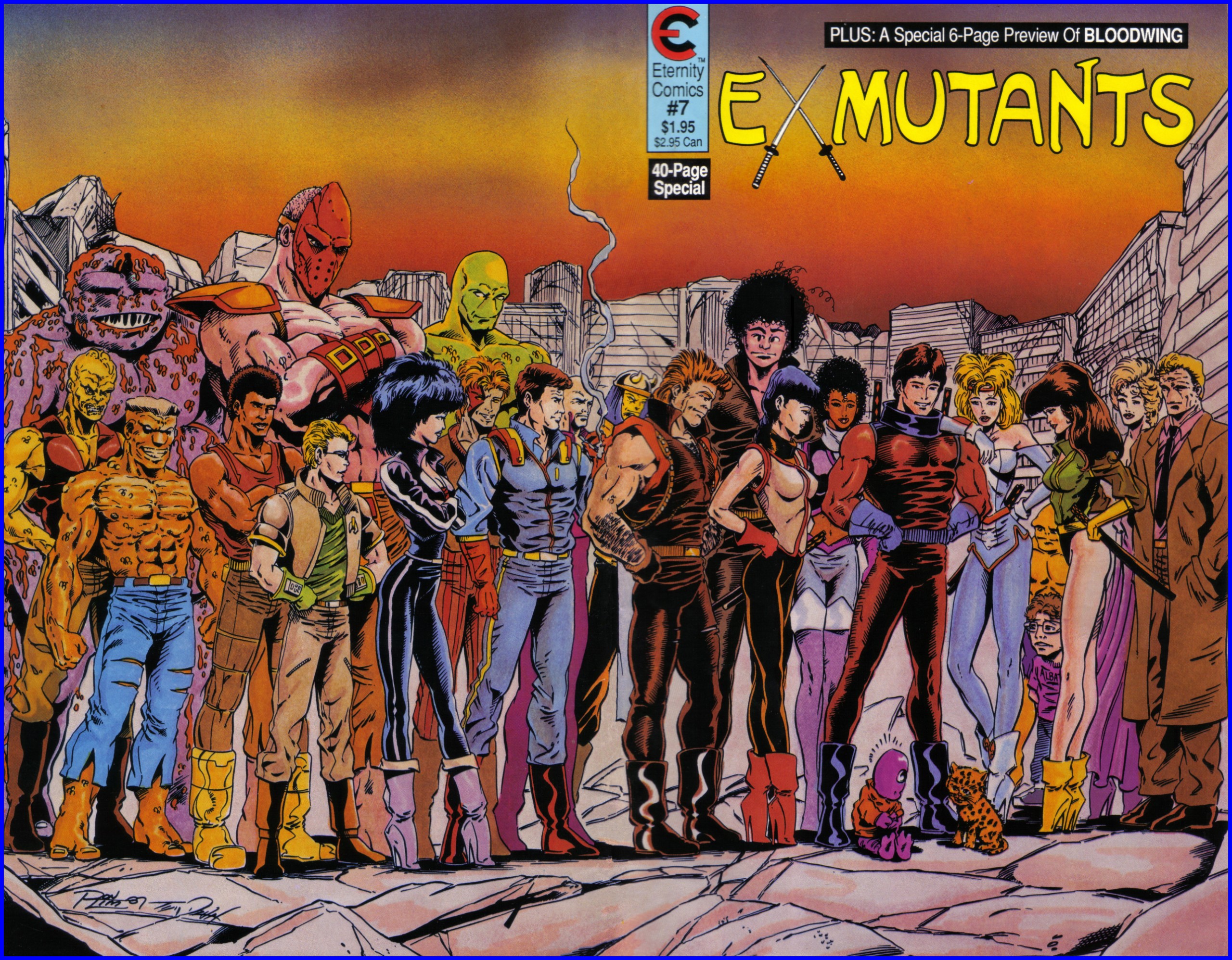 Read online Ex-Mutants (1986) comic -  Issue #7 - 5