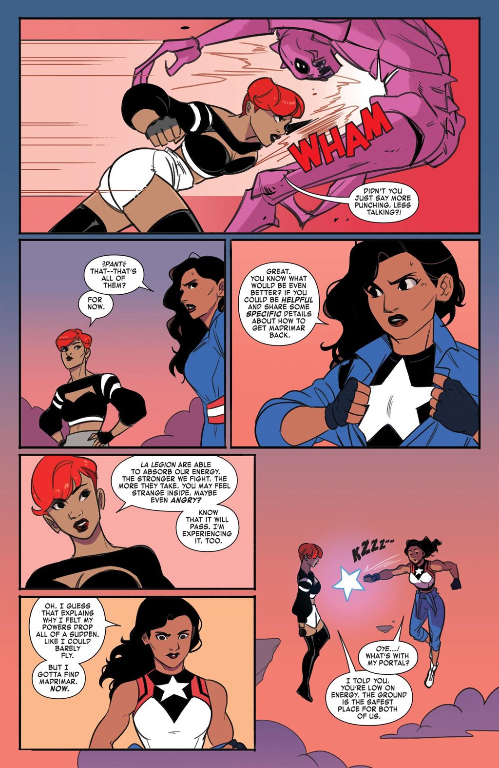 Read online Marvel-Verse (2020) comic -  Issue # America Chavez - 102