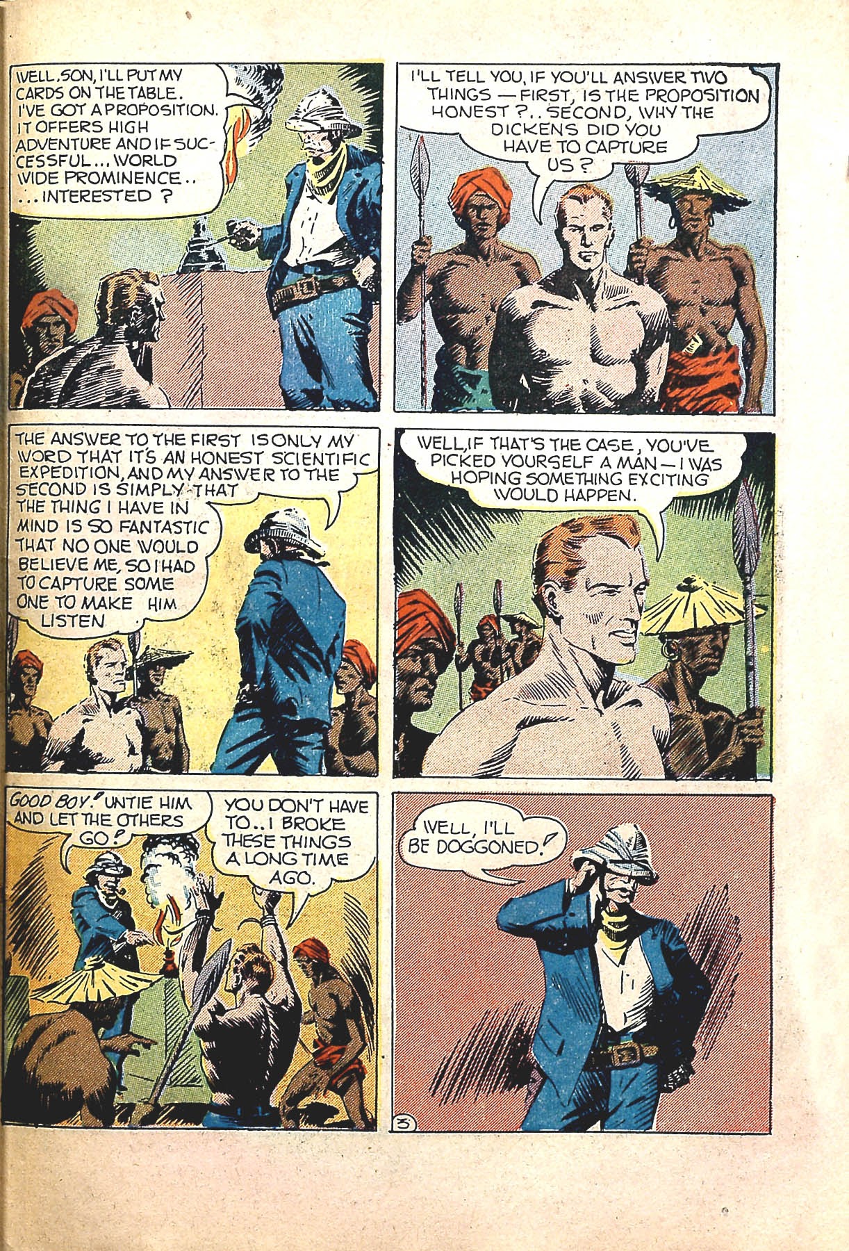 Read online Captain Battle Comics comic -  Issue #3 - 46