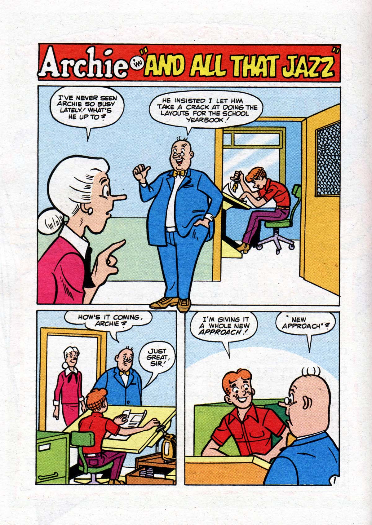 Read online Archie's Double Digest Magazine comic -  Issue #138 - 136