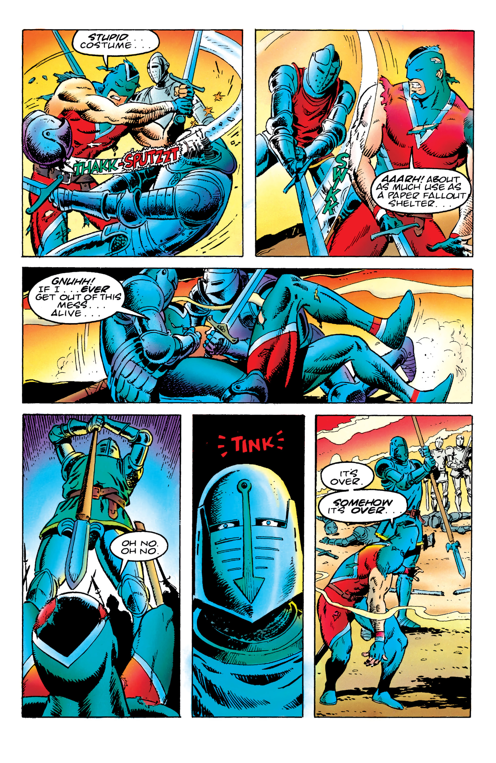 Read online Knights of Pendragon Omnibus comic -  Issue # TPB (Part 5) - 38