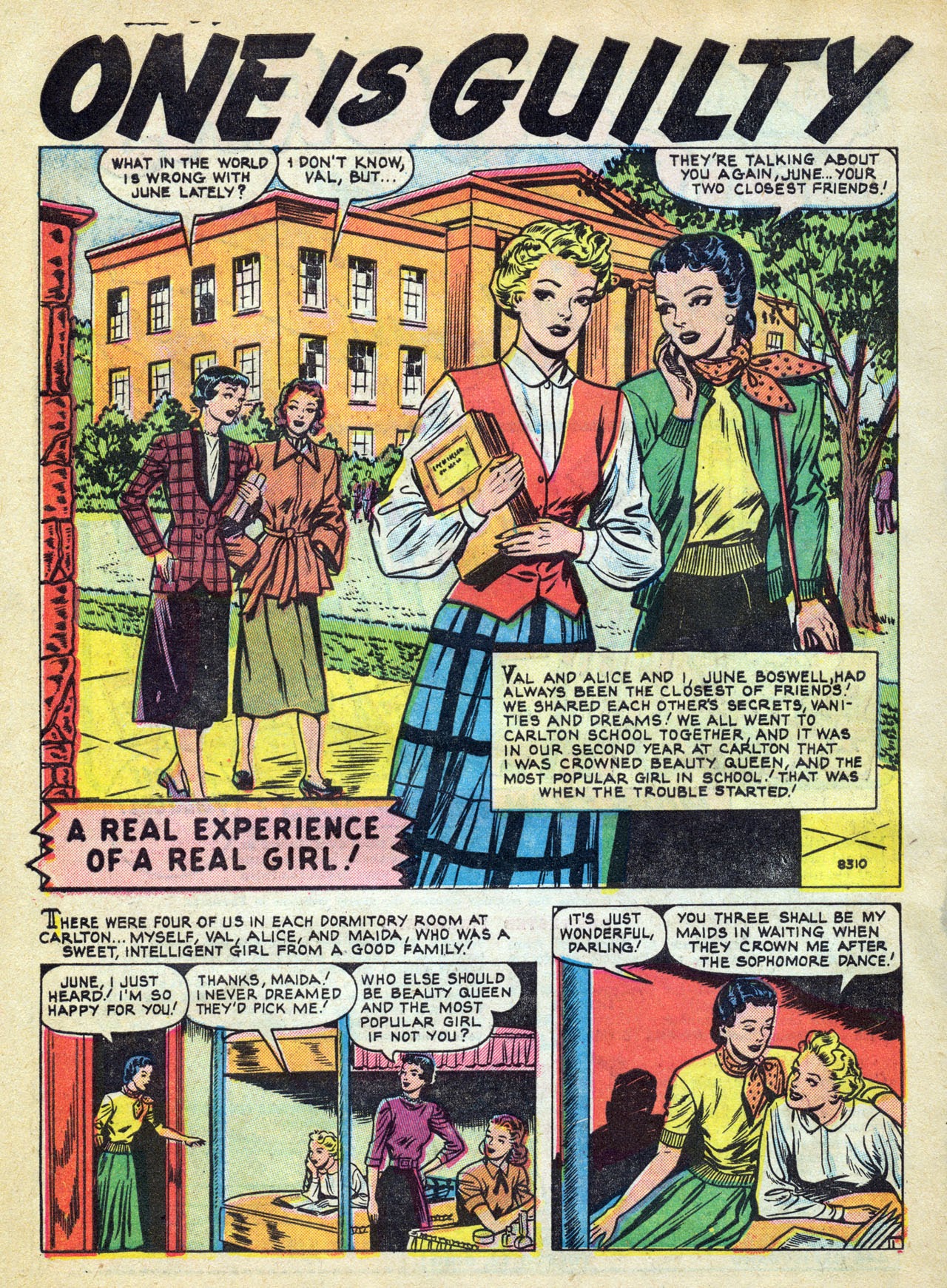 Read online Girl Comics (1949) comic -  Issue #9 - 10