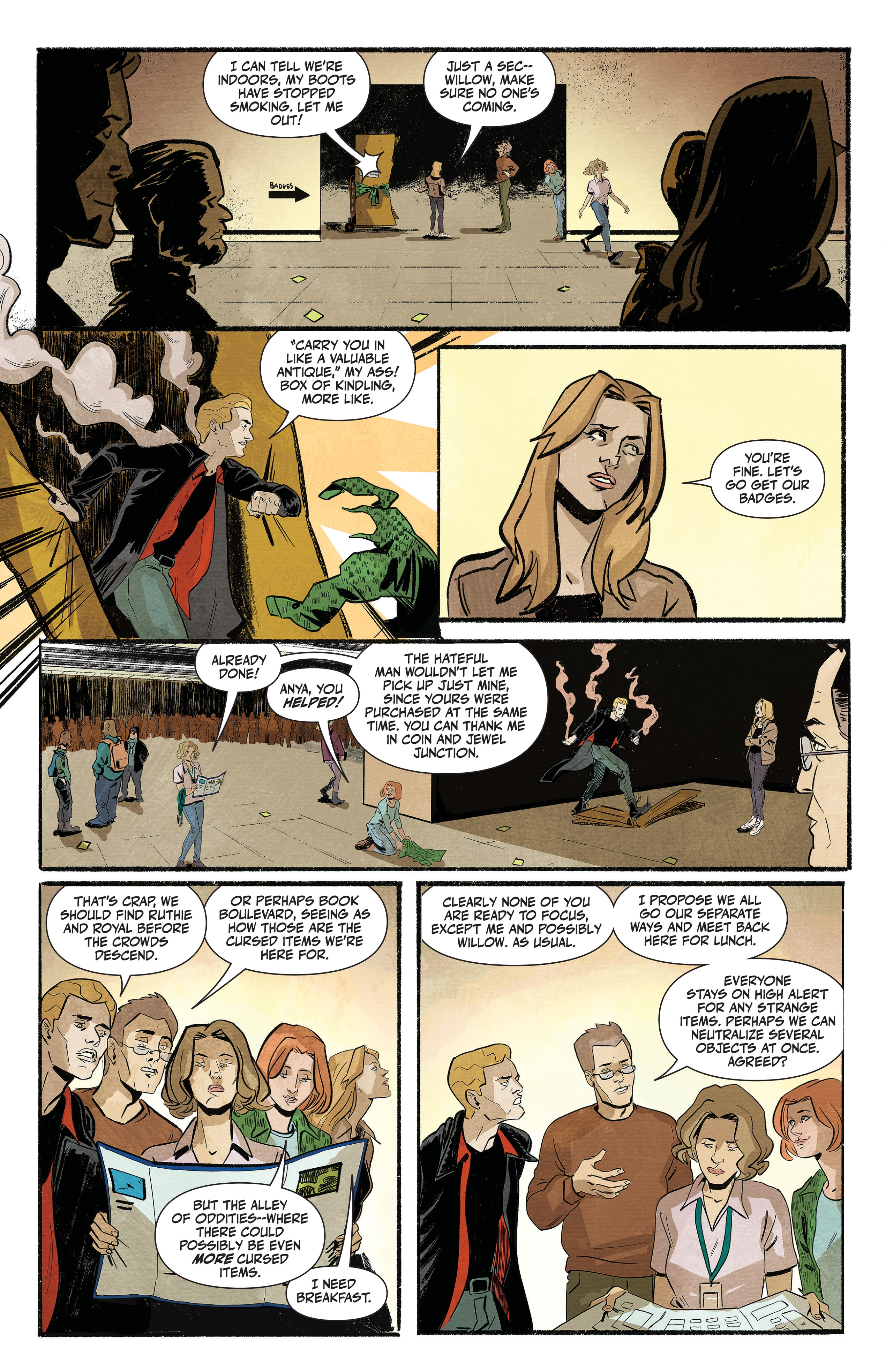Read online Buffy the Last Vampire Slayer: The Lost Summers comic -  Issue # TPB - 19