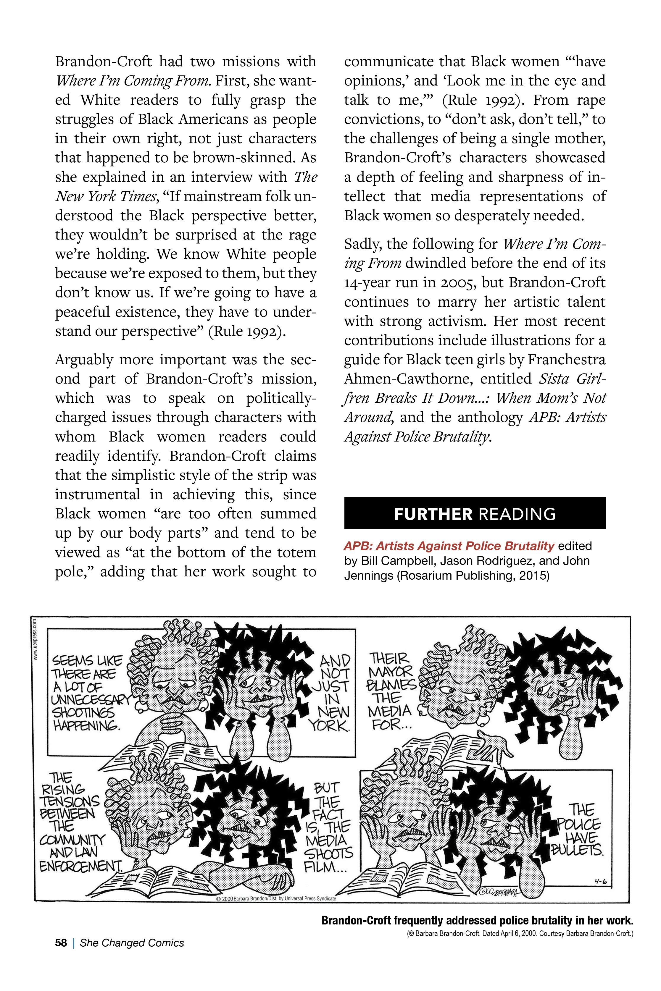 Read online CBLDF Presents: She Changed Comics comic -  Issue # TPB (Part 1) - 65