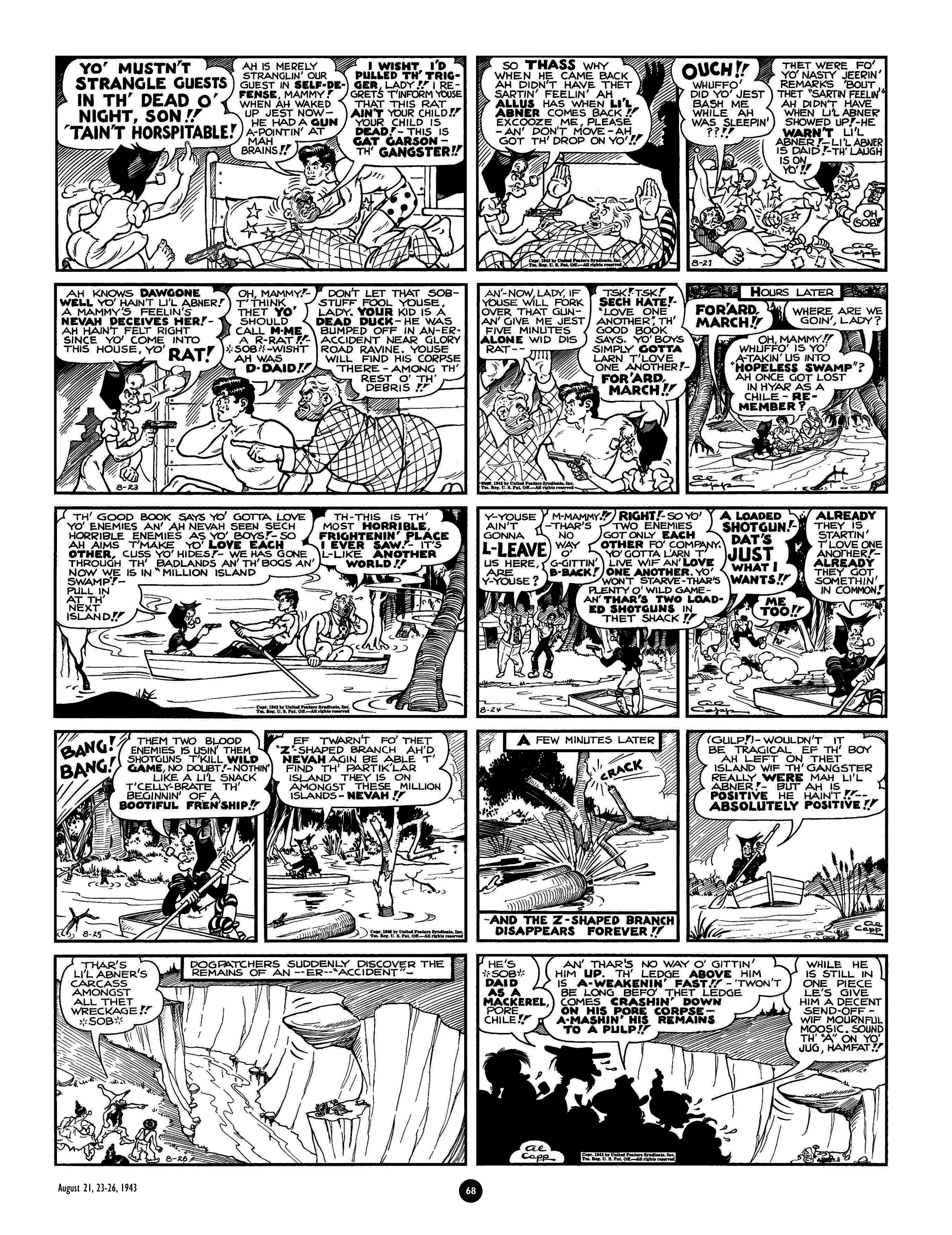 Read online Al Capp's Li'l Abner Complete Daily & Color Sunday Comics comic -  Issue # TPB 5 (Part 1) - 69