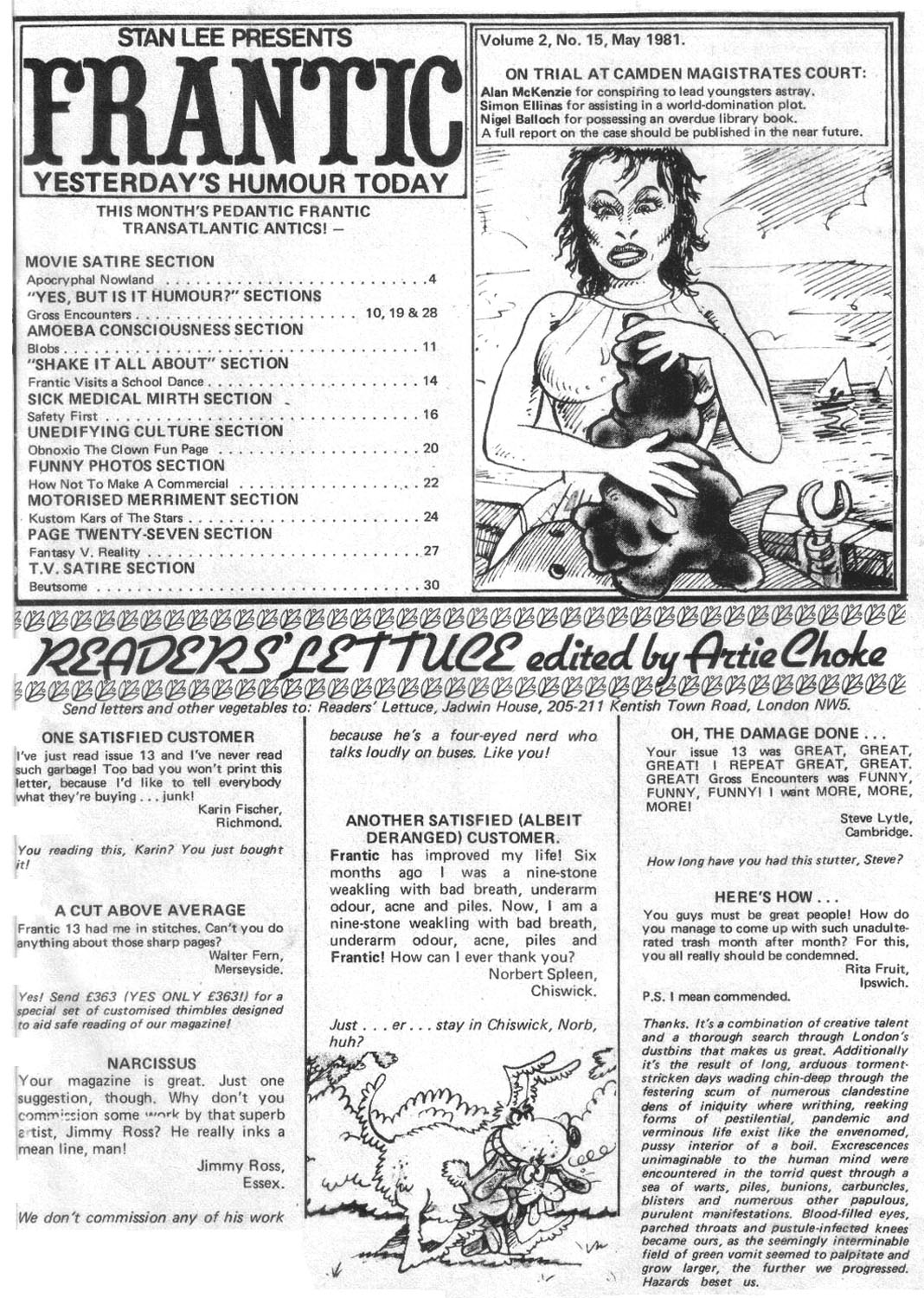 Read online Frantic comic -  Issue #15 - 3