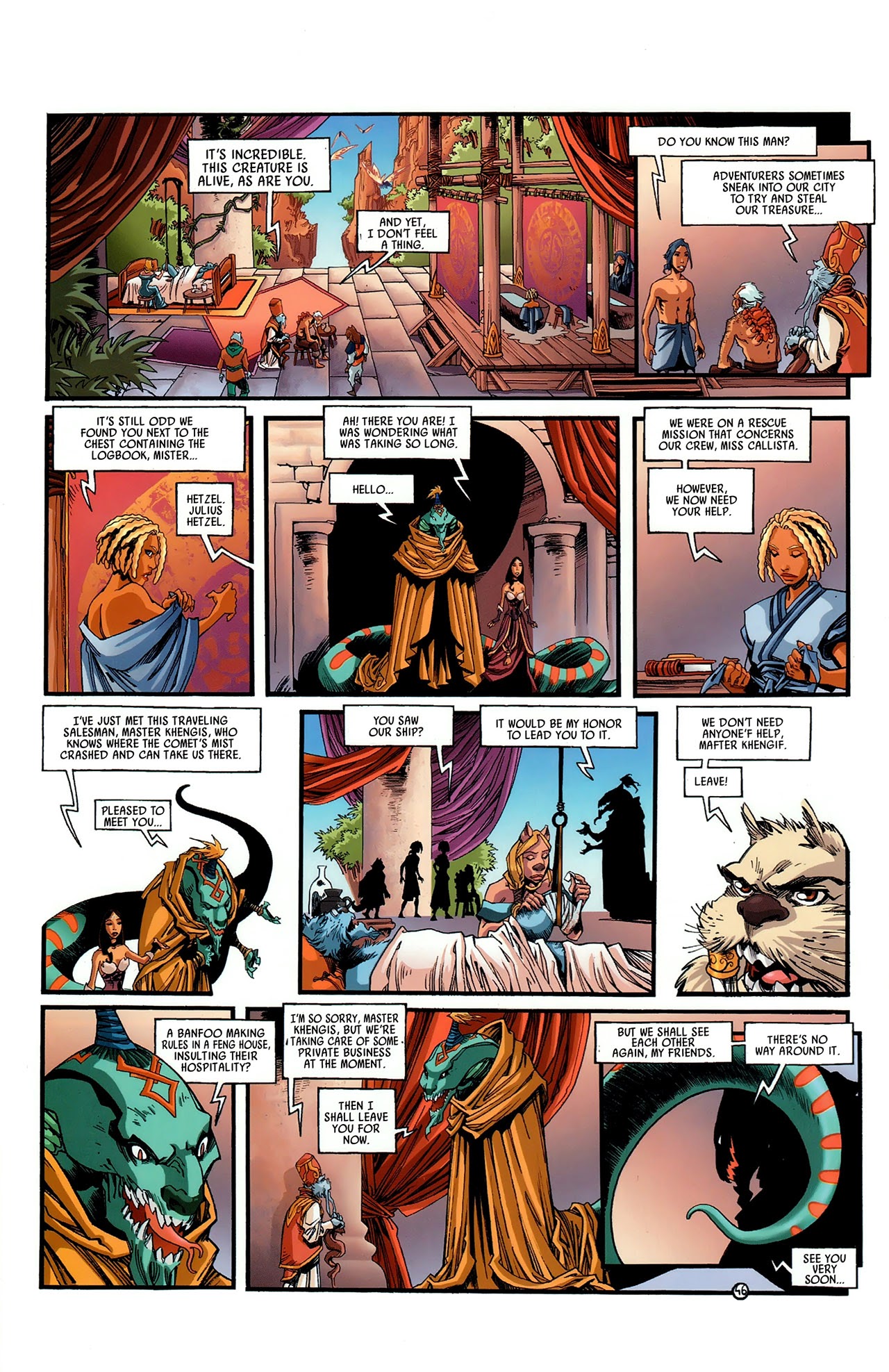 Read online Ythaq: The Forsaken World comic -  Issue #3 - 50