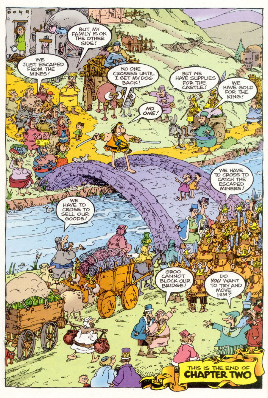 Read online Sergio Aragonés' Groo And Rufferto comic -  Issue #2 - 26