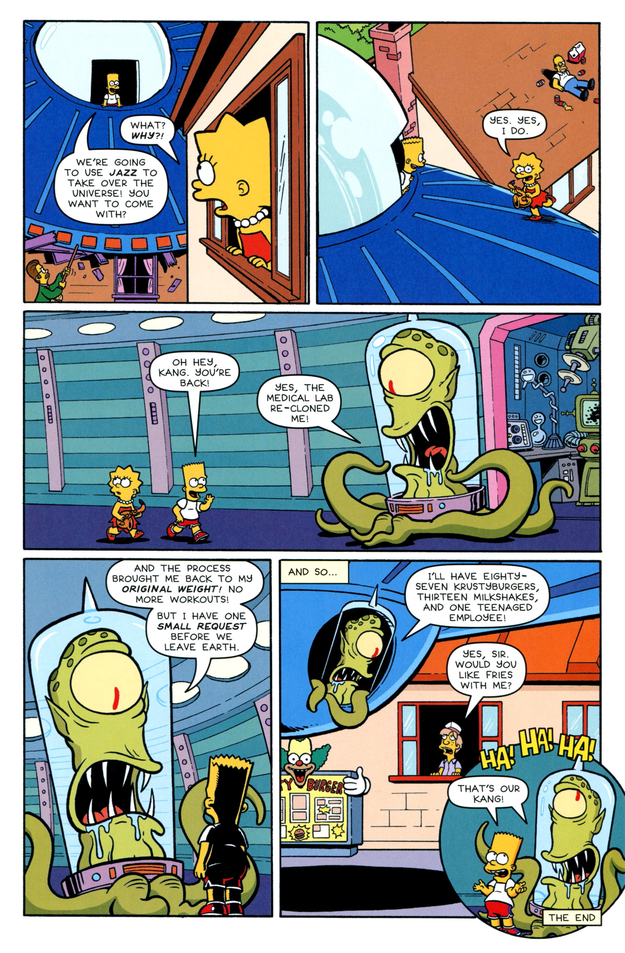 Read online Kang & Kodos! comic -  Issue # Full - 11