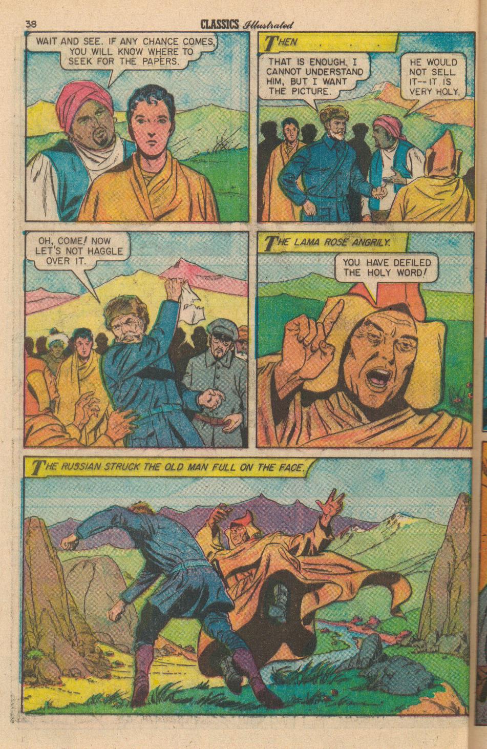 Read online Classics Illustrated comic -  Issue #143 - 40