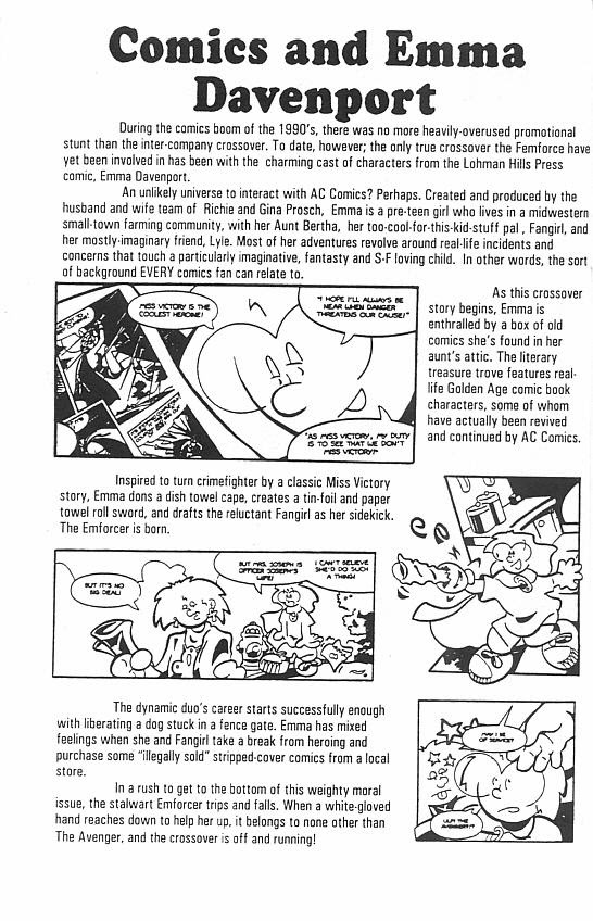 Read online Femforce Uncut comic -  Issue # Full - 34