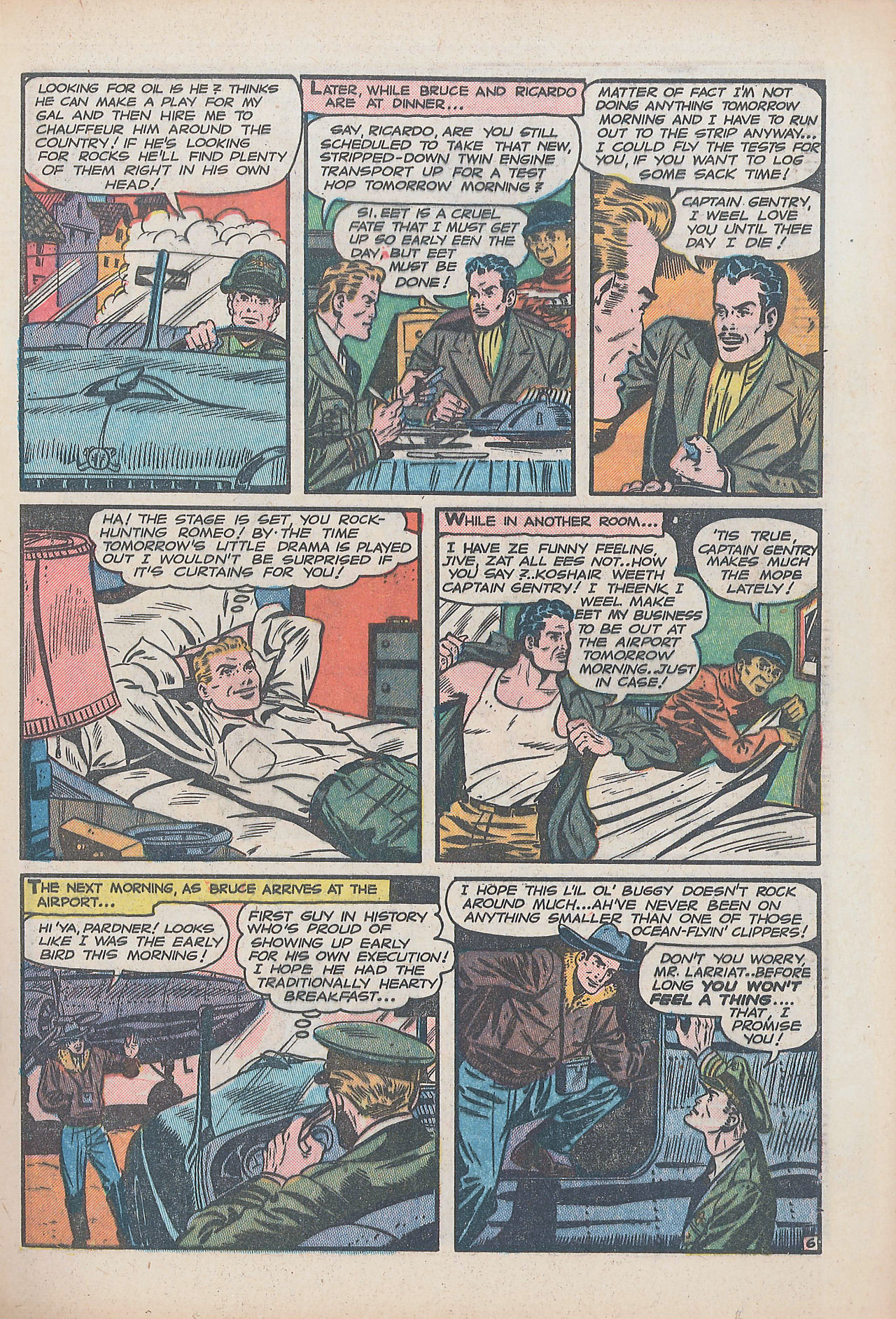 Read online Bruce Gentry comic -  Issue #4 - 17