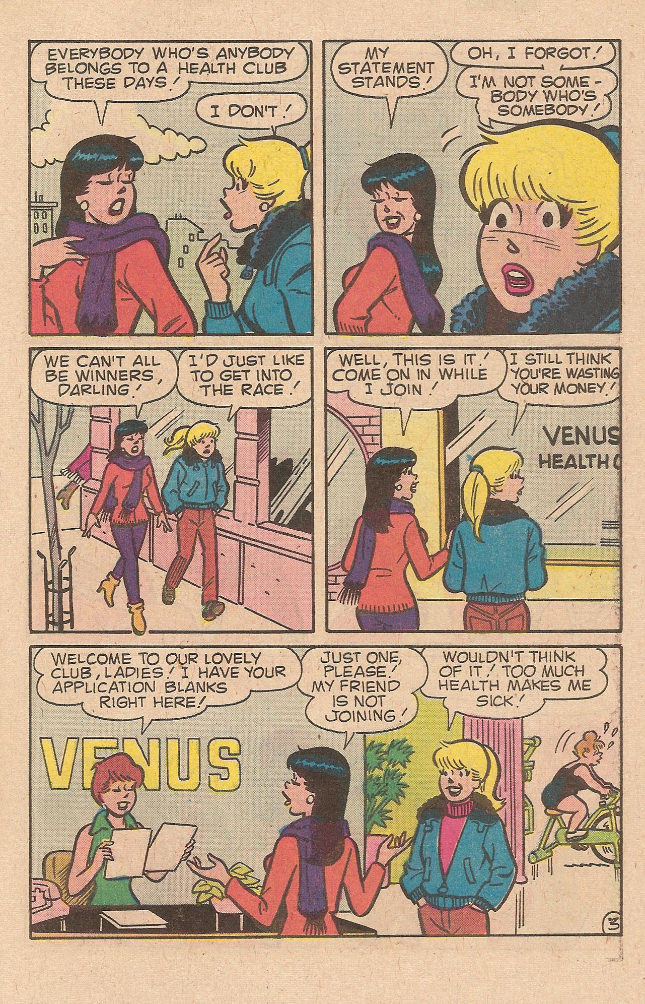 Read online Archie's Girls Betty and Veronica comic -  Issue #302 - 31