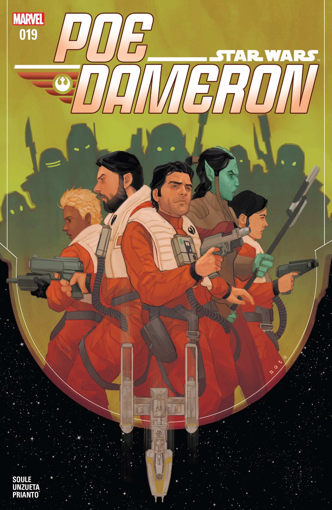 Read online Star Wars: Poe Dameron comic -  Issue #19 - 1
