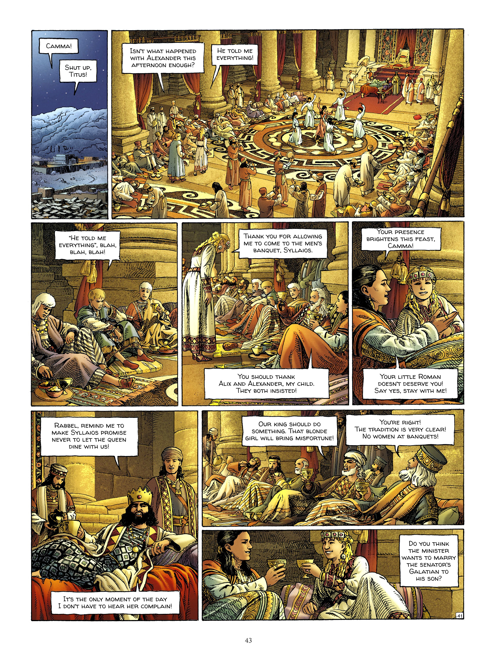 Read online Alix Senator comic -  Issue #8 - 45