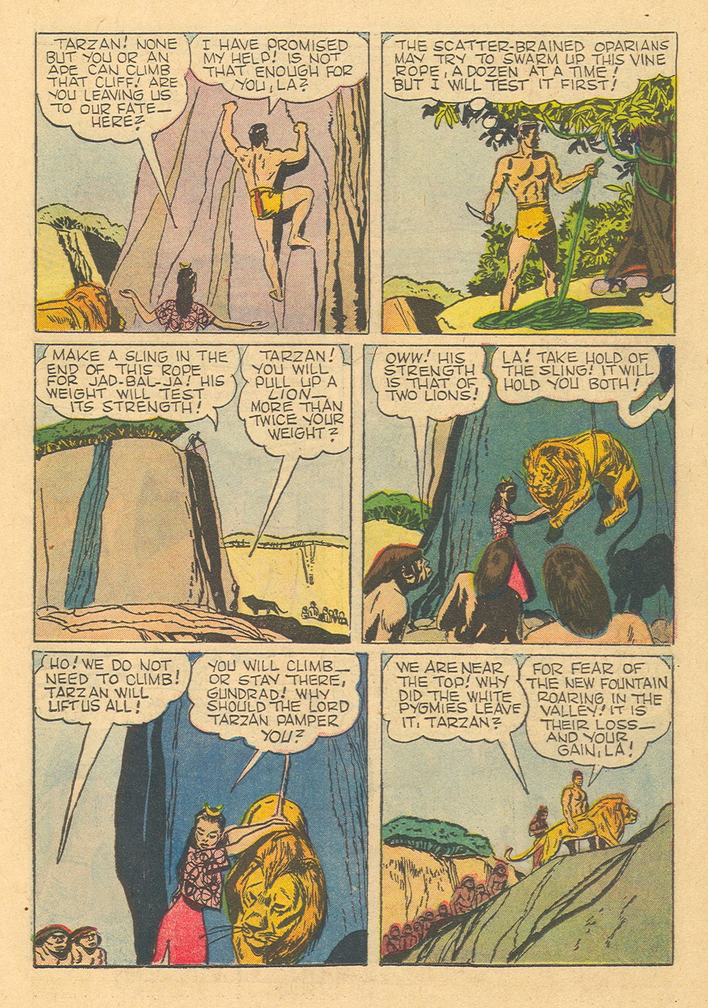 Read online Tarzan (1948) comic -  Issue #130 - 15