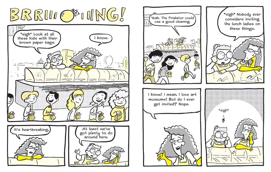 Read online Lunch Lady and the Field Trip Fiasco comic -  Issue # Full - 5