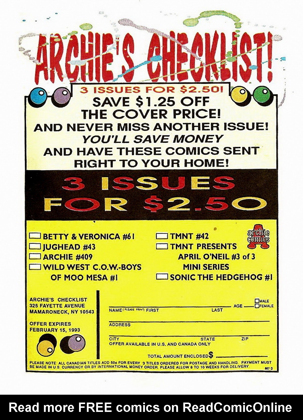 Read online Archie's Double Digest Magazine comic -  Issue #64 - 47