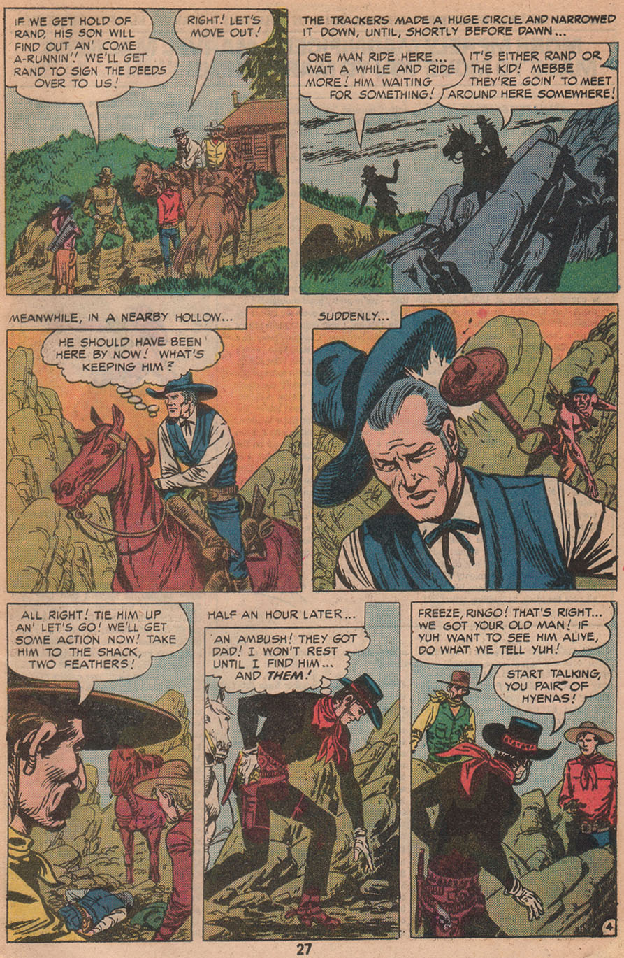 Read online Ringo Kid (1970) comic -  Issue #27 - 29
