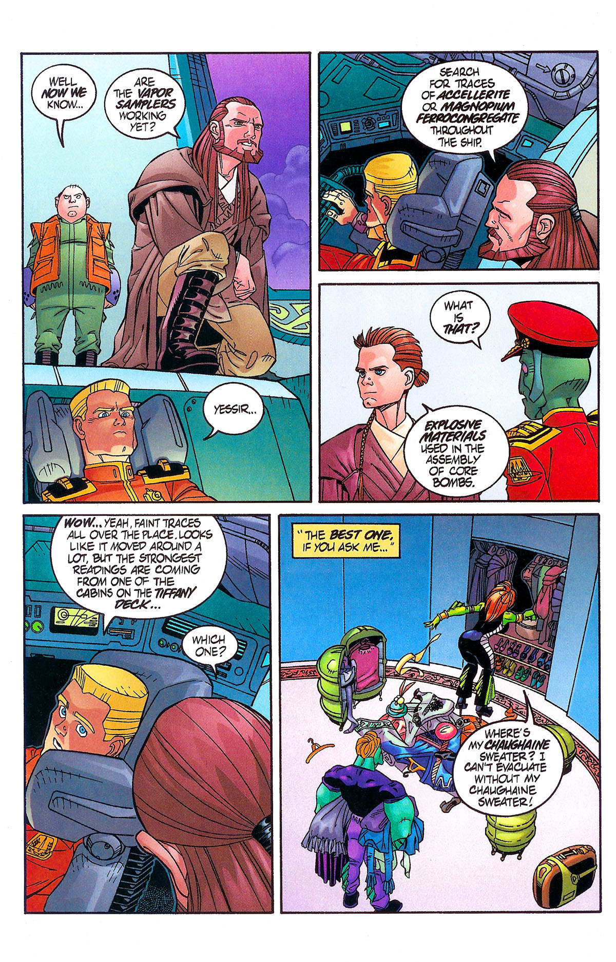 Read online Star Wars: Qui-Gon and Obi-Wan - The Aurorient  Express comic -  Issue #2 - 12