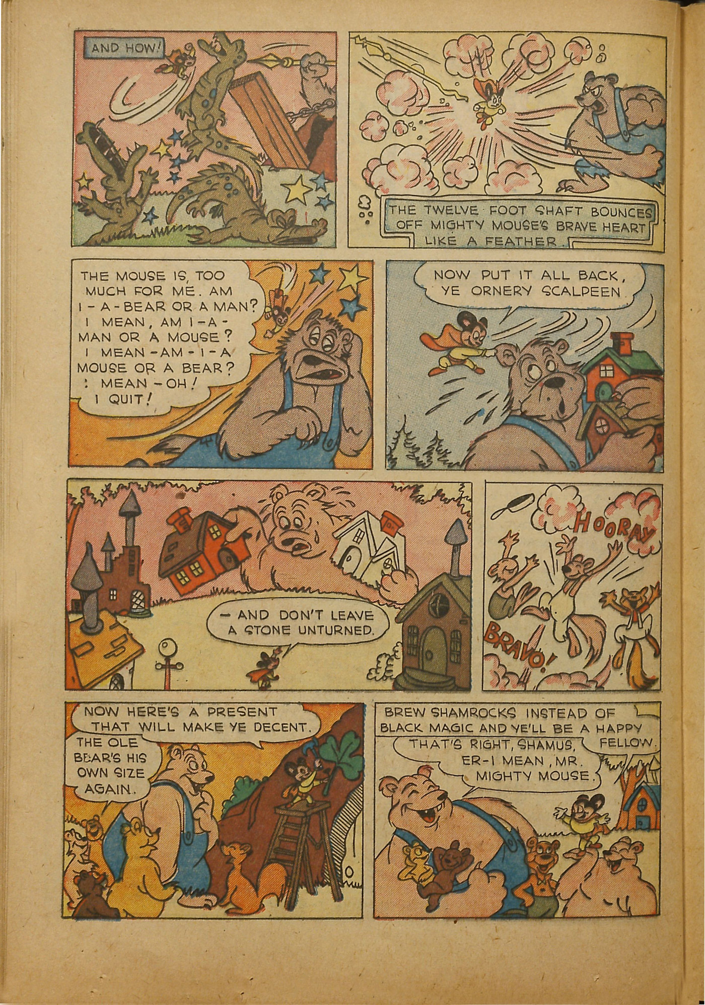 Read online Paul Terry's Mighty Mouse Comics comic -  Issue #40 - 56