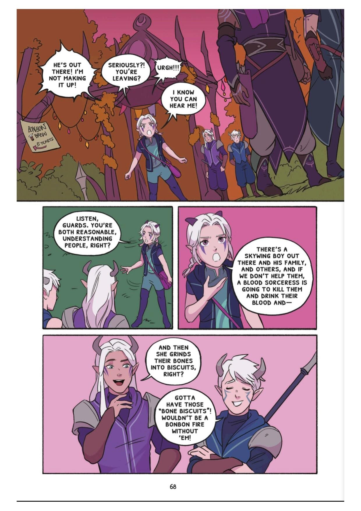Read online The Dragon Prince: Bloodmoon Huntress comic -  Issue # TPB - 71