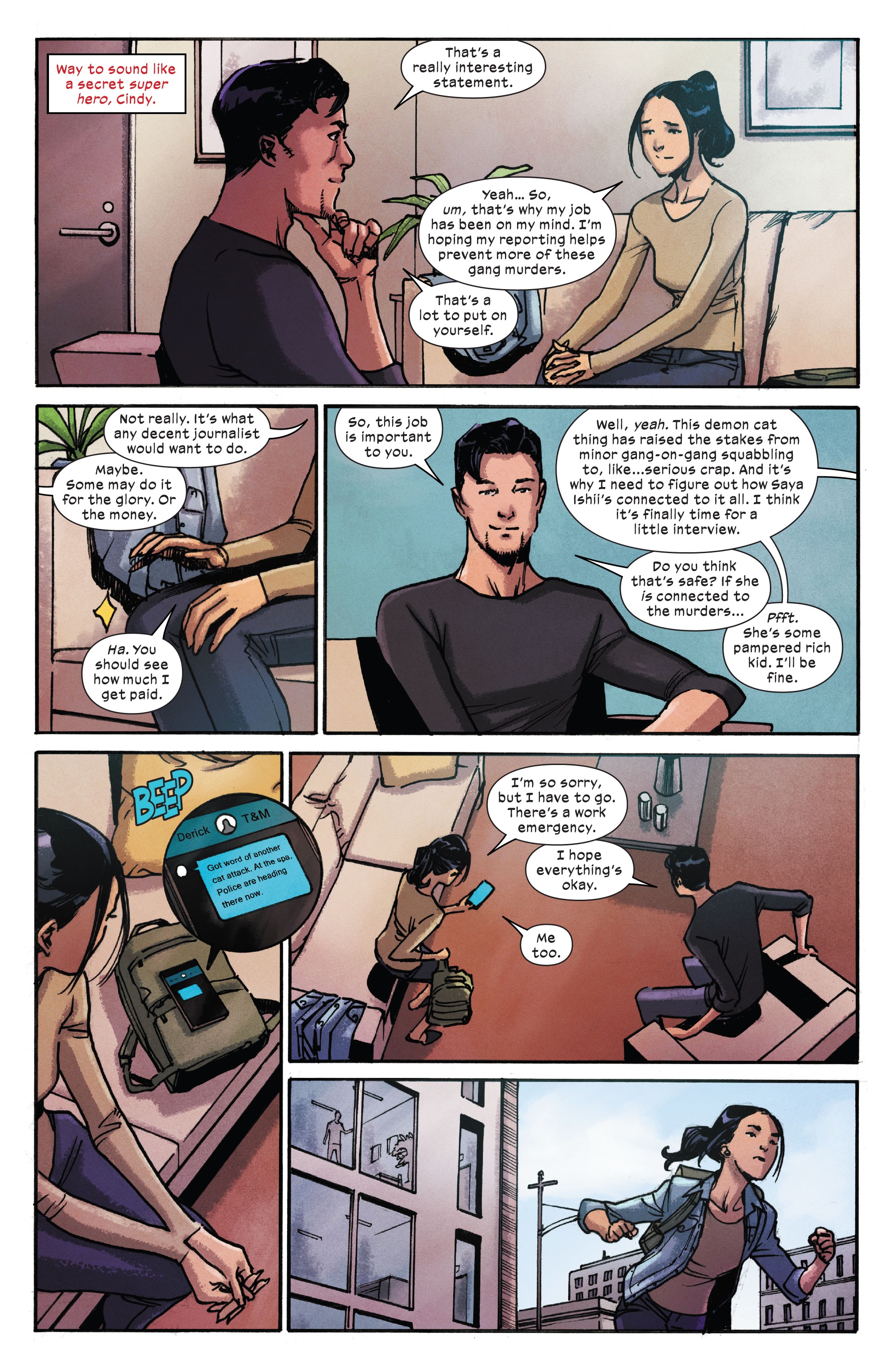 Read online Silk (2021) comic -  Issue #3 - 4