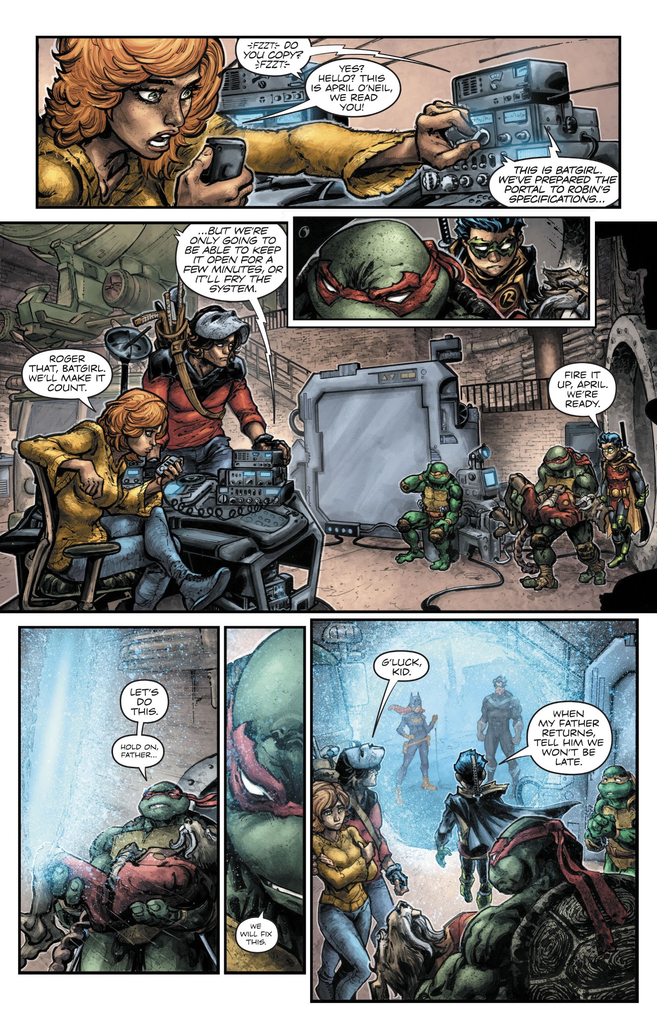 Read online Batman/Teenage Mutant Ninja Turtles II comic -  Issue #5 - 10