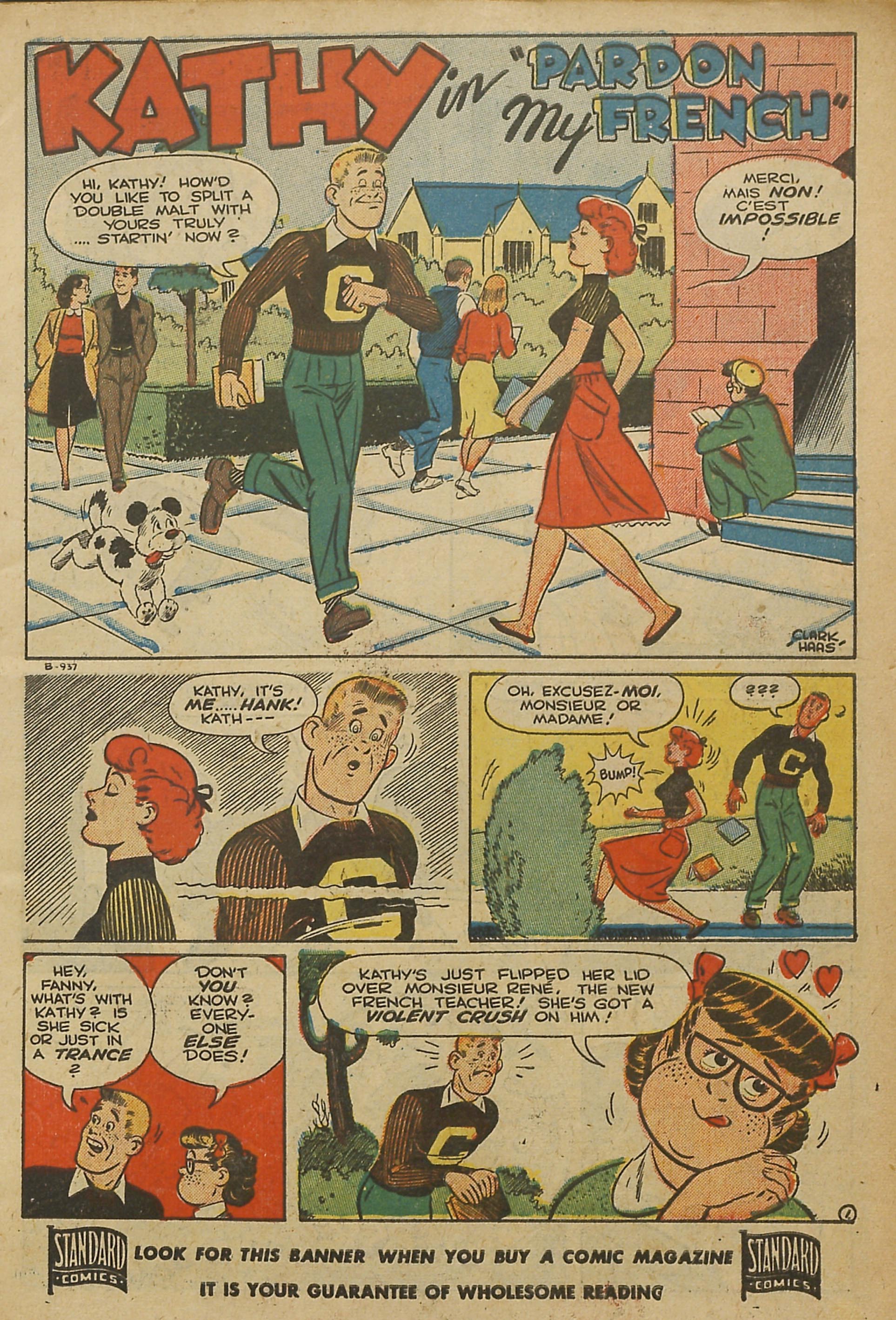 Read online Kathy (1949) comic -  Issue #8 - 3