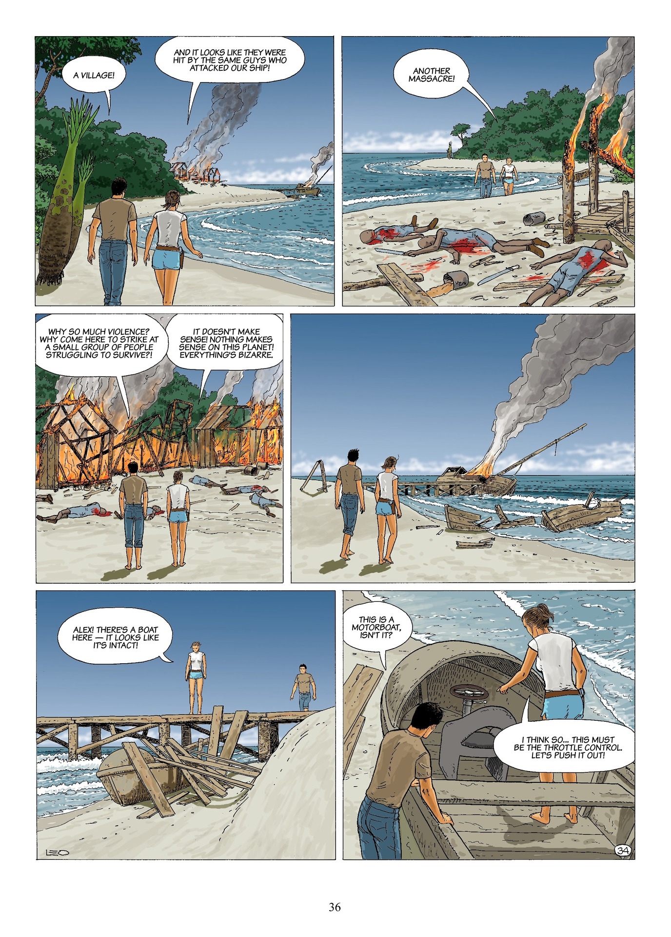 Read online The Survivors comic -  Issue #4 - 38