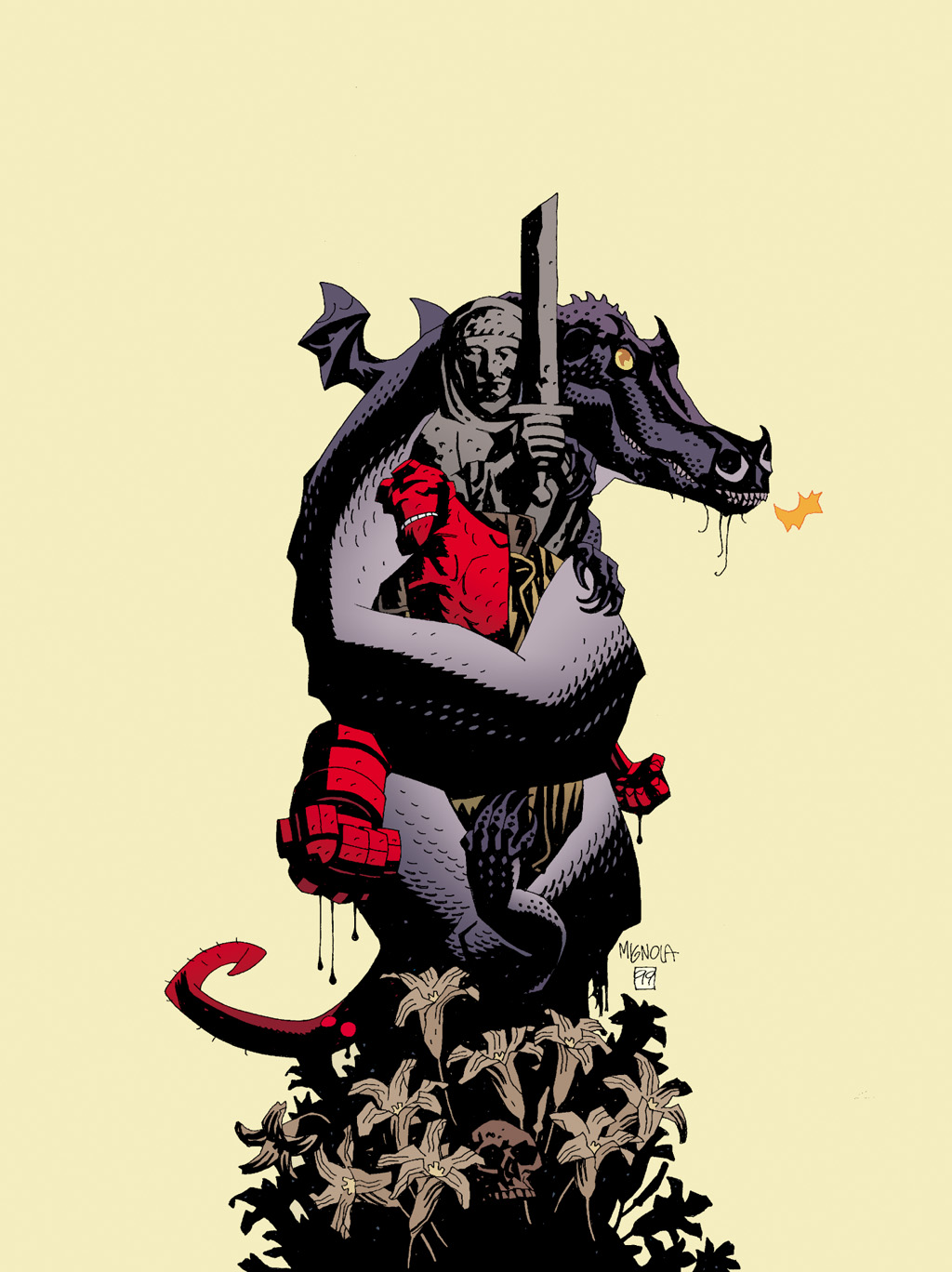 Read online The Art of Hellboy comic -  Issue # TPB - 124