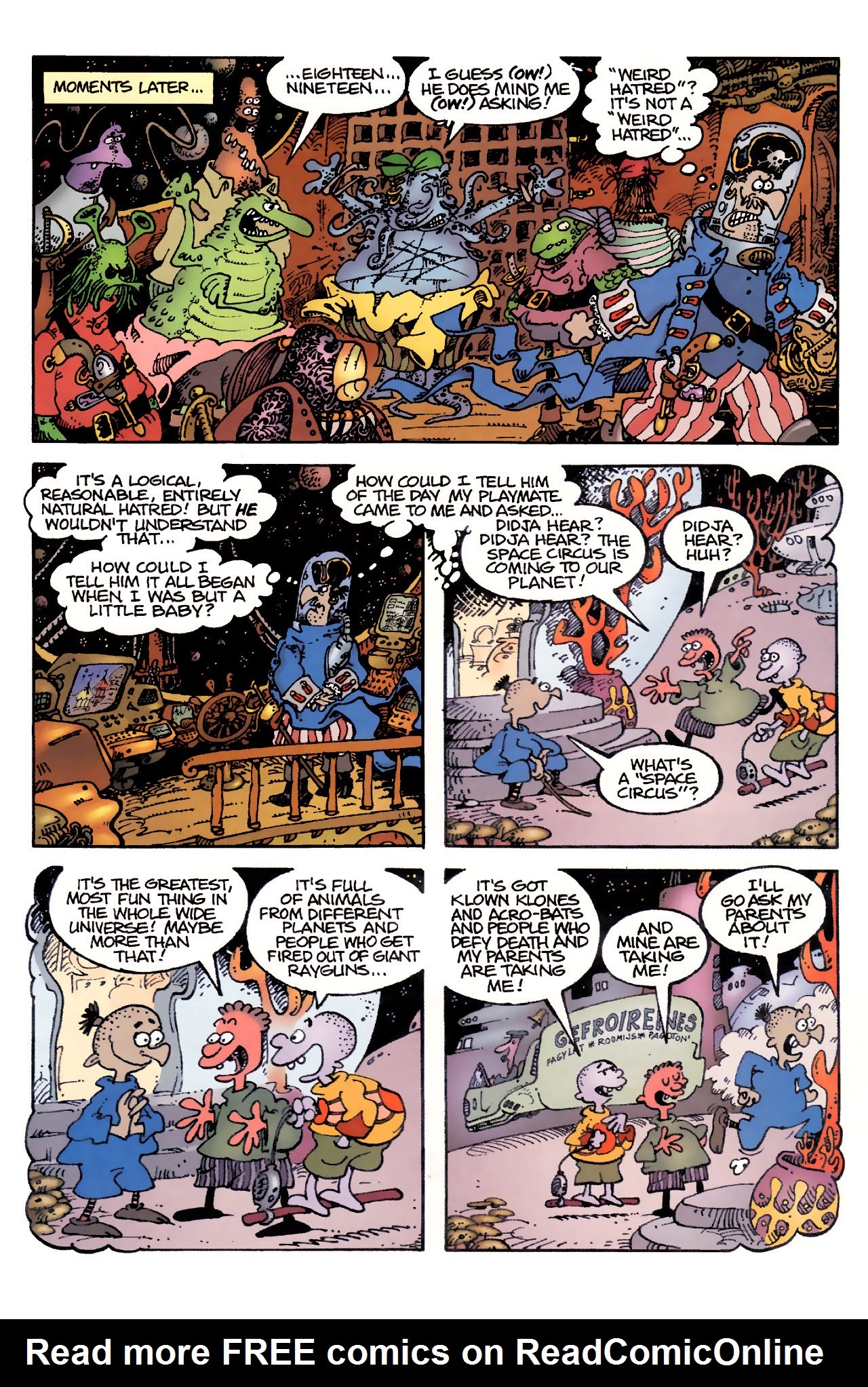 Read online Space Circus comic -  Issue #2 - 11