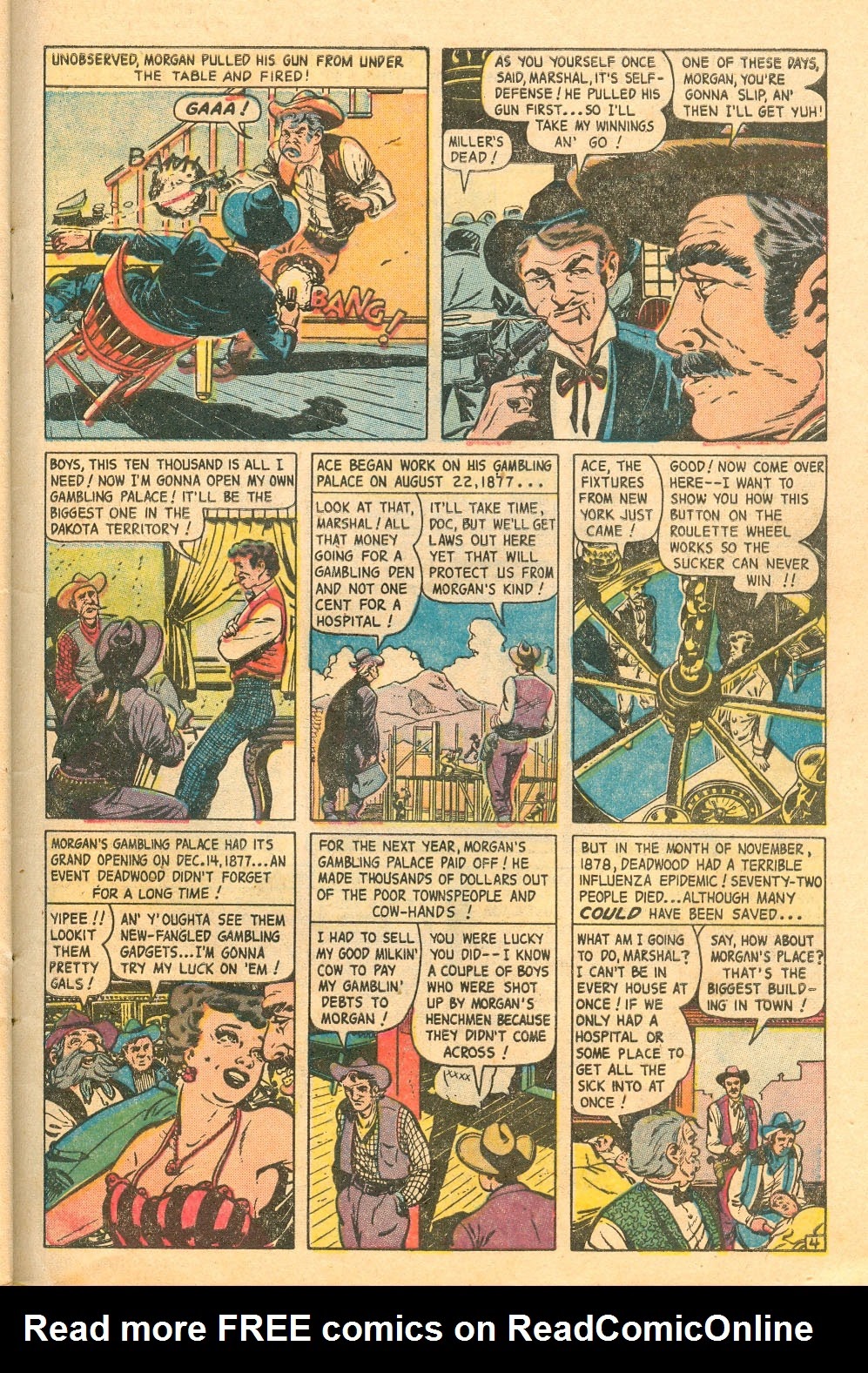Read online Western Thrillers (1954) comic -  Issue #4 - 27